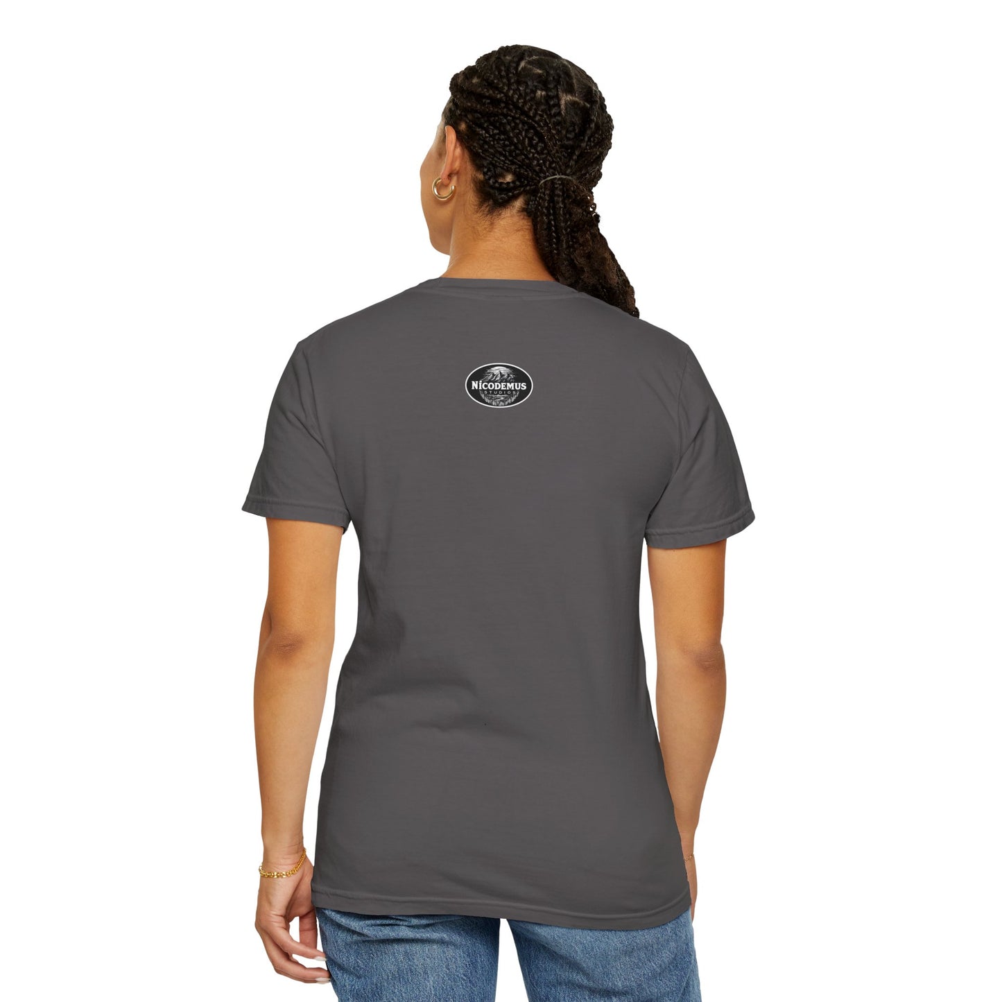 Garment-Dyed T-Shirt | Vintage The Flatwoods Monster-Nicodemus Studios