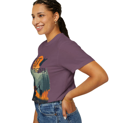 Garment-Dyed T-Shirt | West "By God" Virginia by Nicodemus Studios-Nicodemus Studios