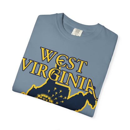 Garment-Dyed T-Shirt | West Virginia Dandelion Design-Nicodemus Studios