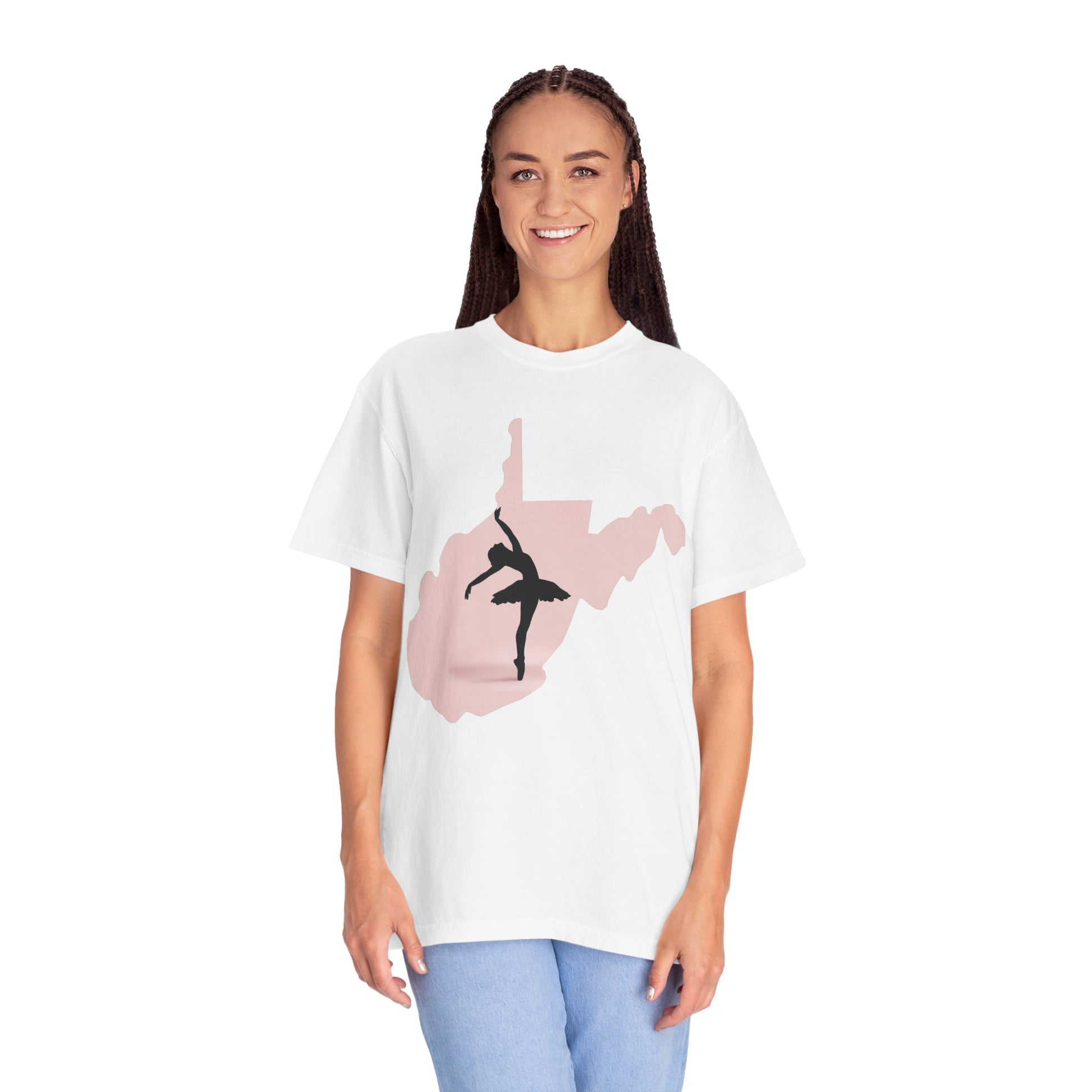 Garment-Dyed T-Shirt | WV Ballet Dancer-Nicodemus Studios