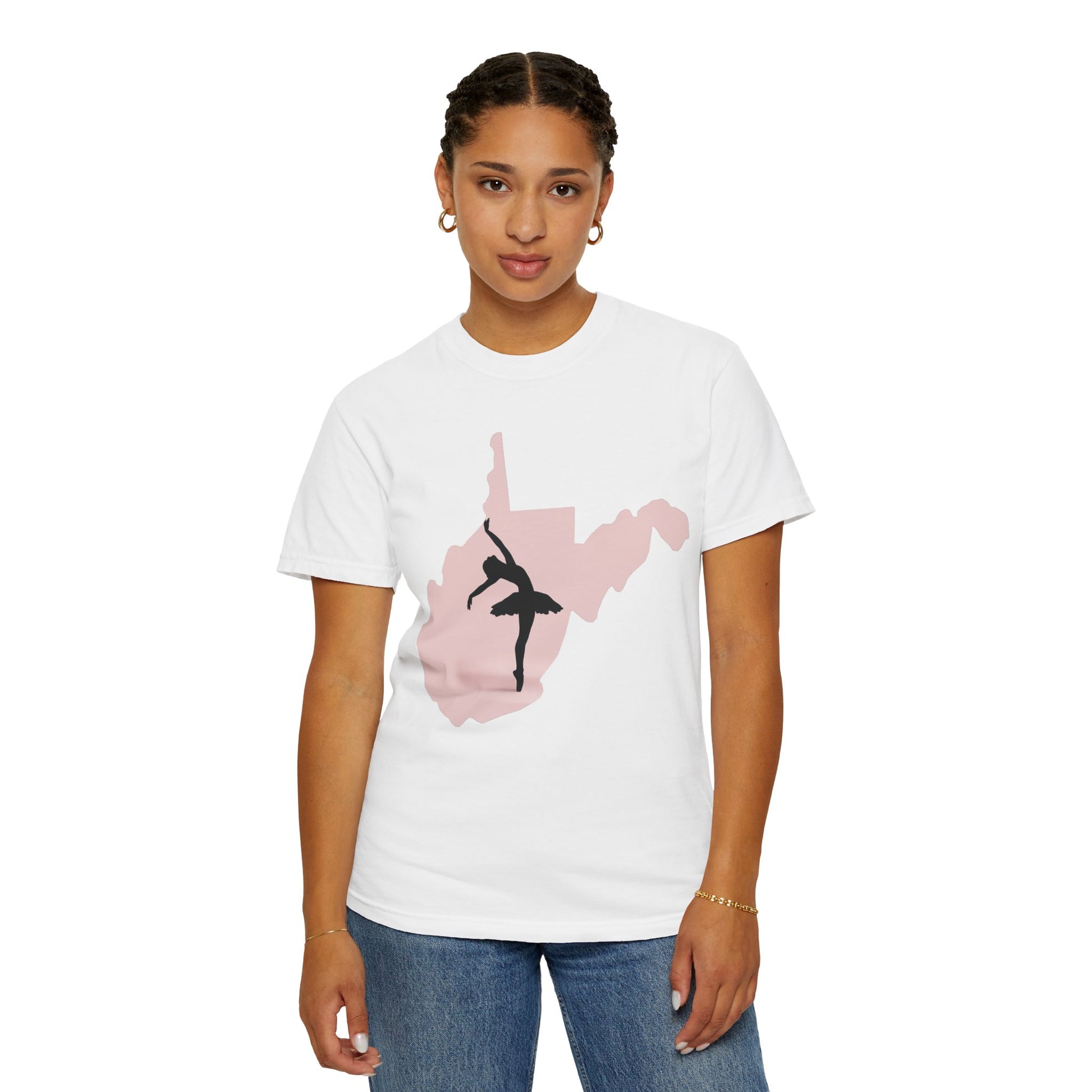 Garment-Dyed T-Shirt | WV Ballet Dancer-Nicodemus Studios
