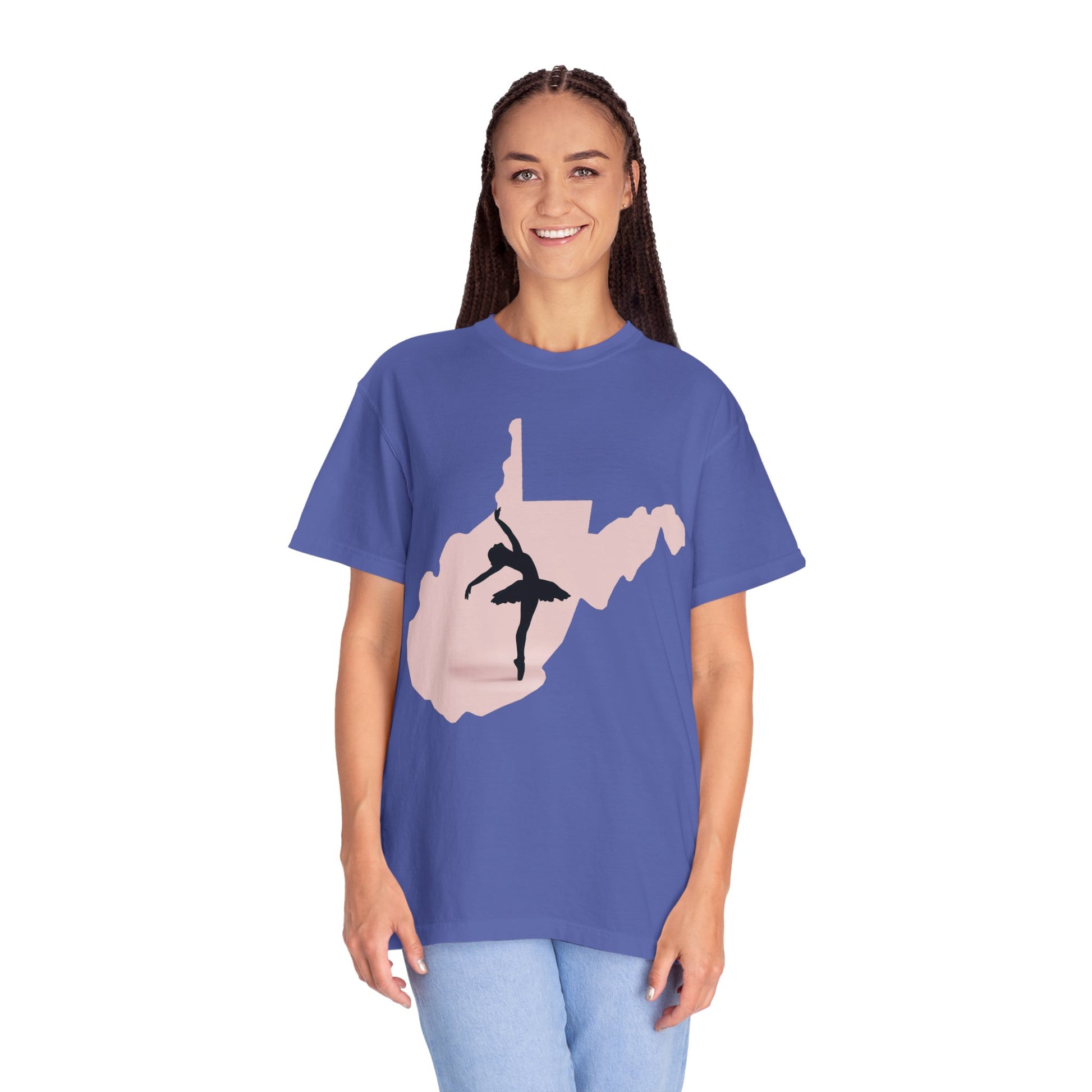 Garment-Dyed T-Shirt | WV Ballet Dancer-Nicodemus Studios