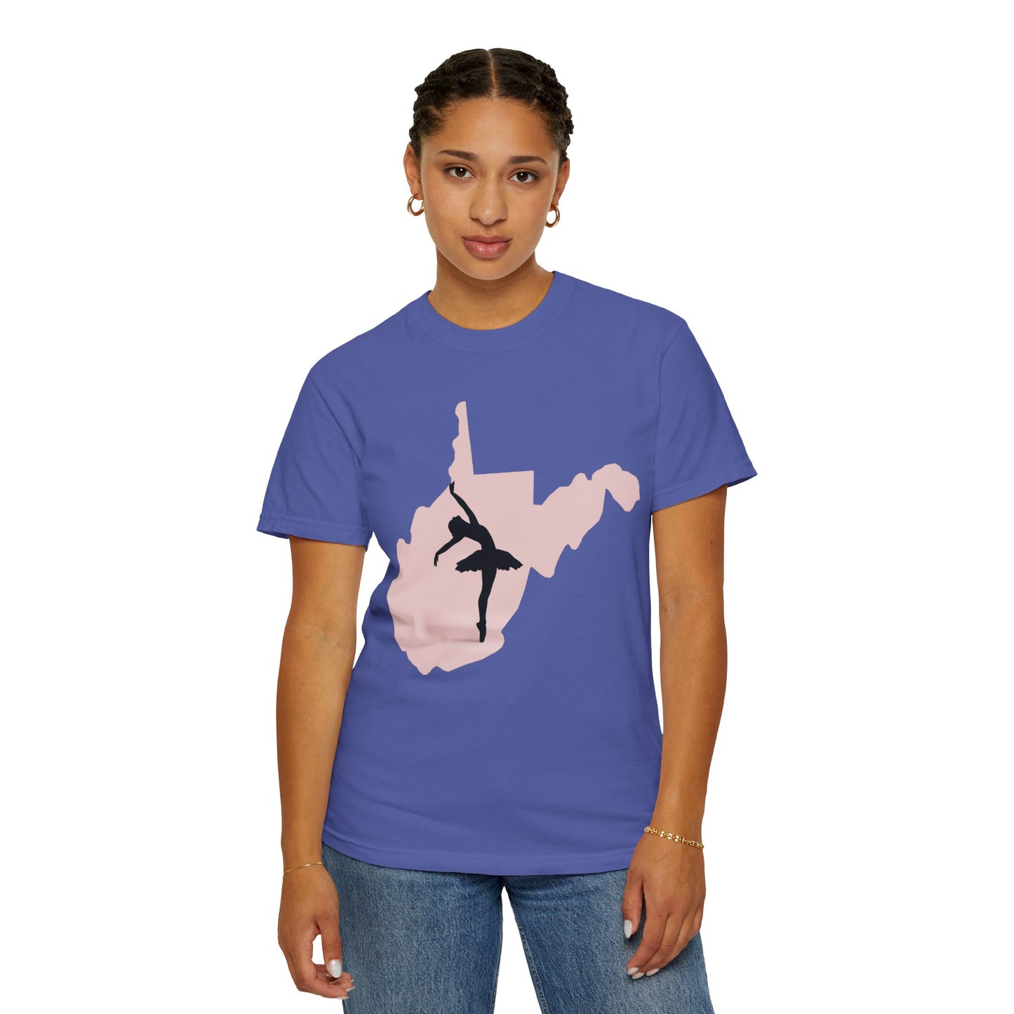 Garment-Dyed T-Shirt | WV Ballet Dancer-Nicodemus Studios