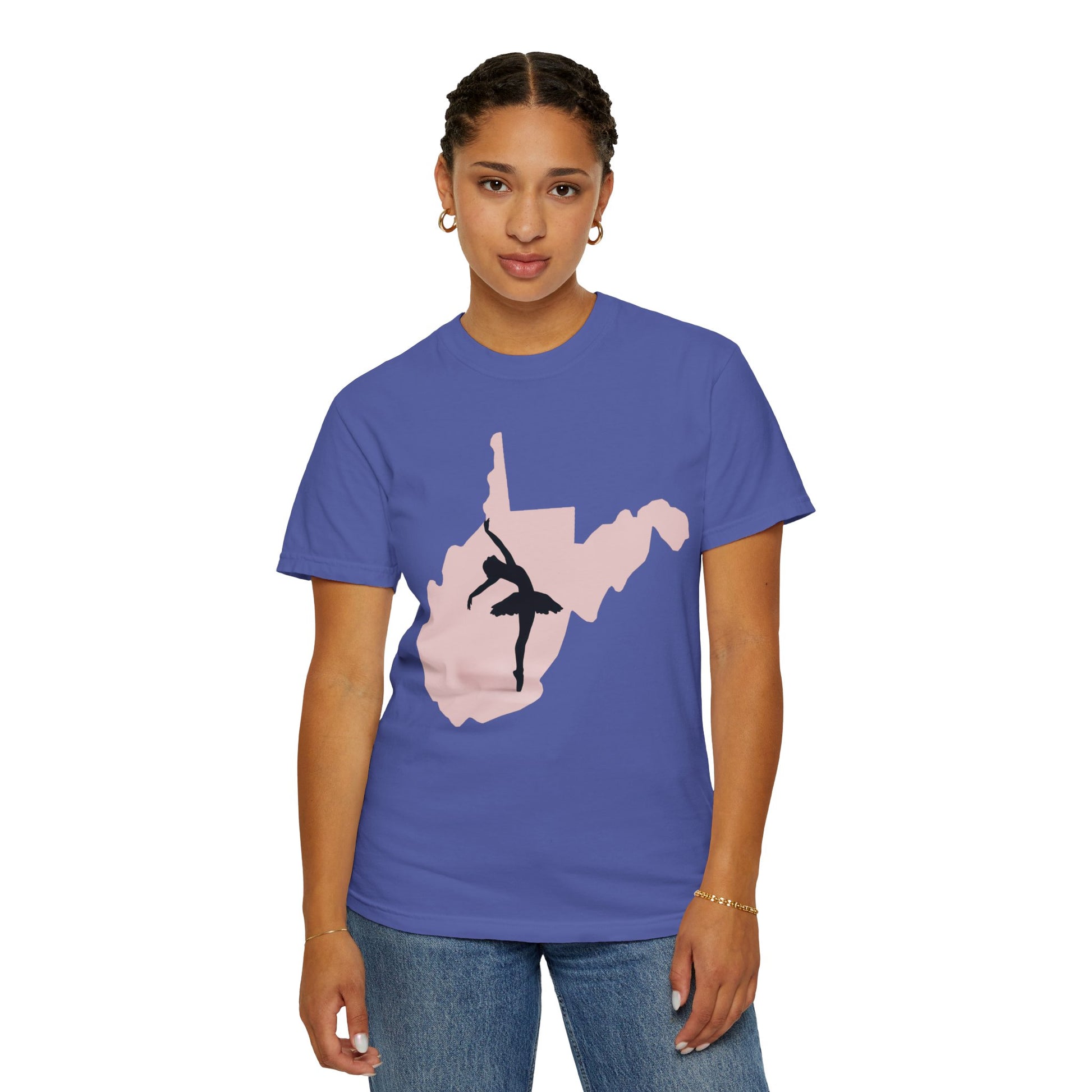 Garment-Dyed T-Shirt | WV Ballet Dancer-Nicodemus Studios