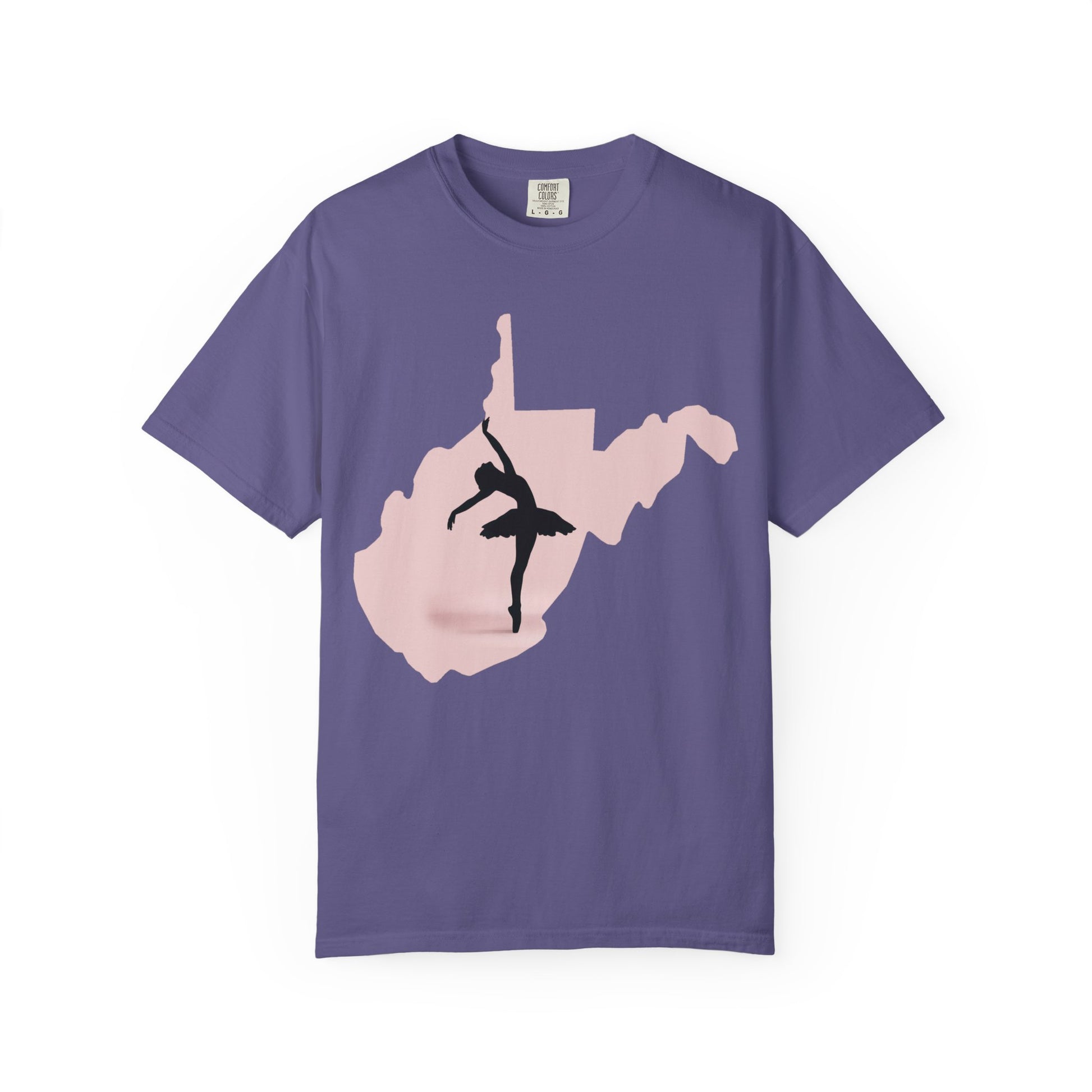 Garment-Dyed T-Shirt | WV Ballet Dancer-Nicodemus Studios