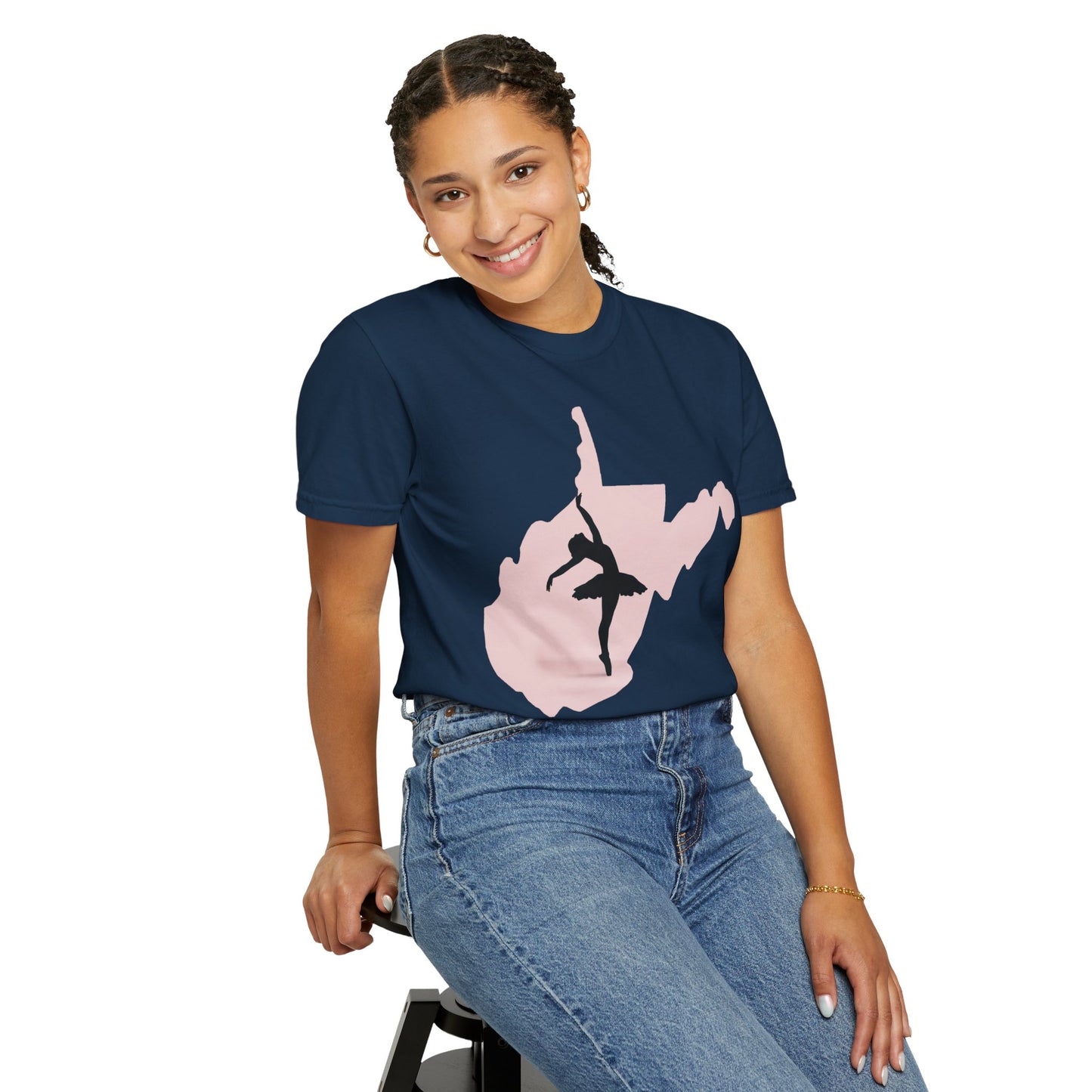 Garment-Dyed T-Shirt | WV Ballet Dancer-Nicodemus Studios