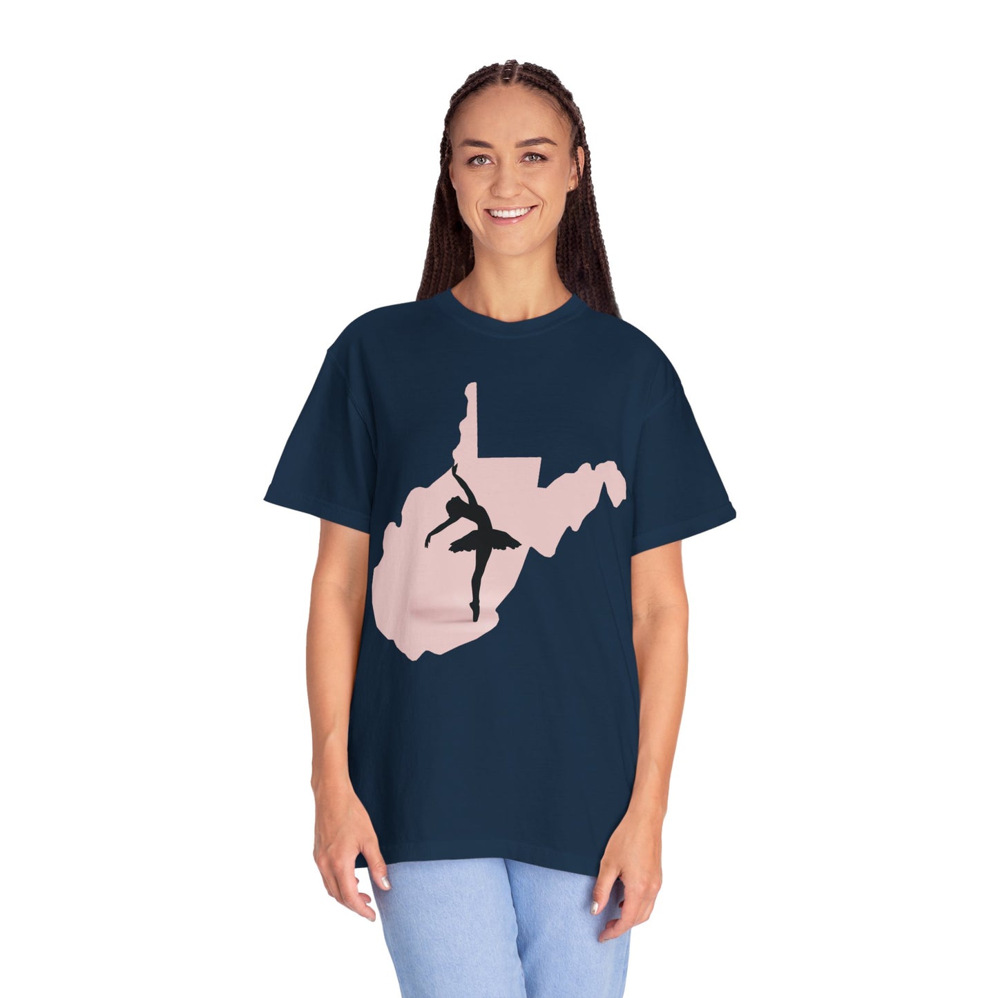 Garment-Dyed T-Shirt | WV Ballet Dancer-Nicodemus Studios