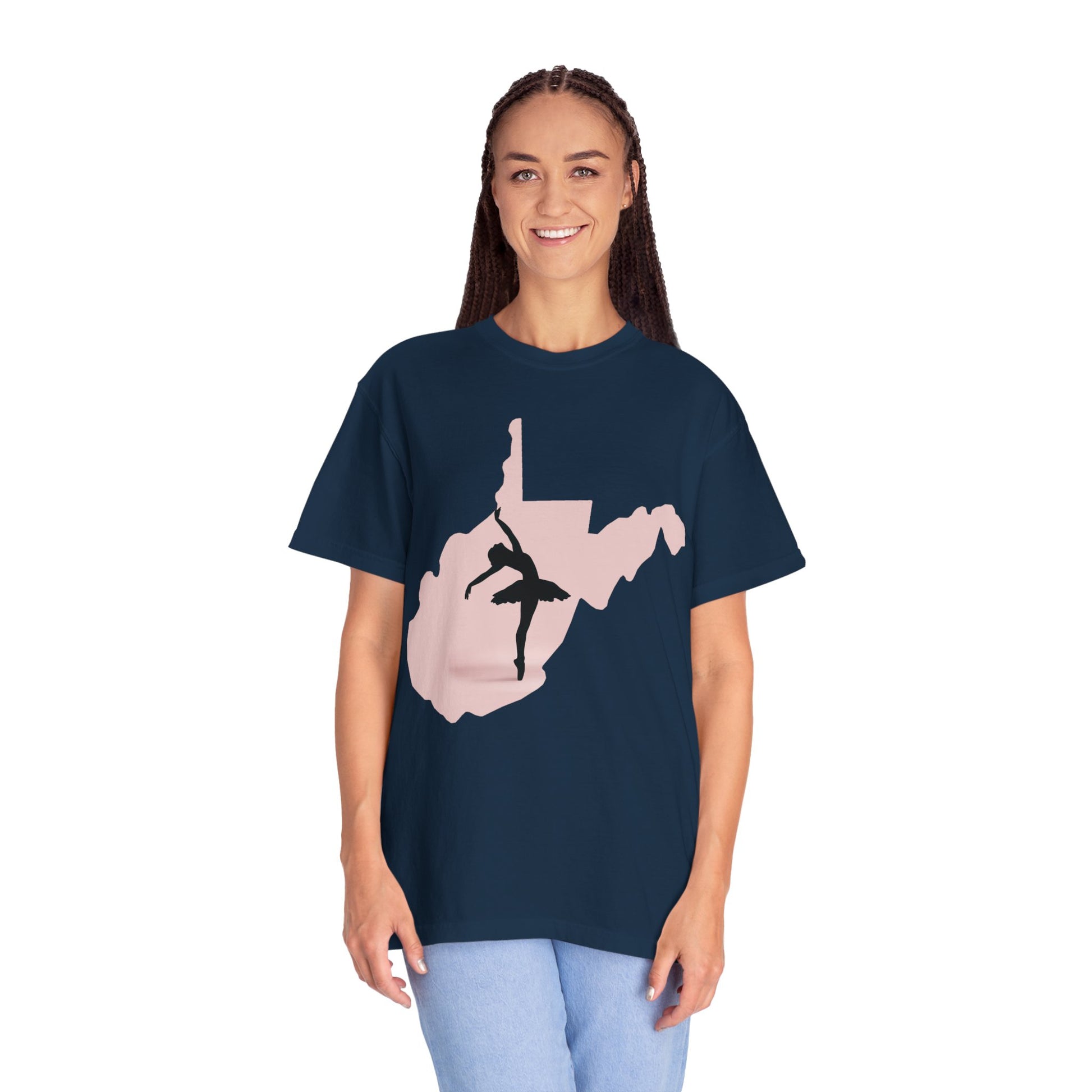 Garment-Dyed T-Shirt | WV Ballet Dancer-Nicodemus Studios