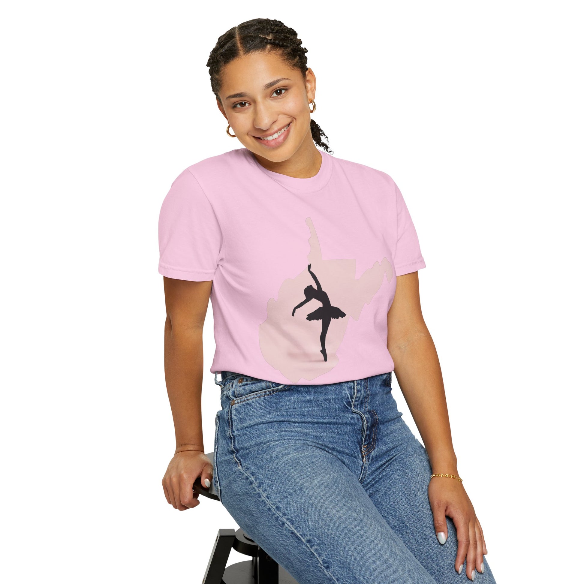 Garment-Dyed T-Shirt | WV Ballet Dancer-Nicodemus Studios