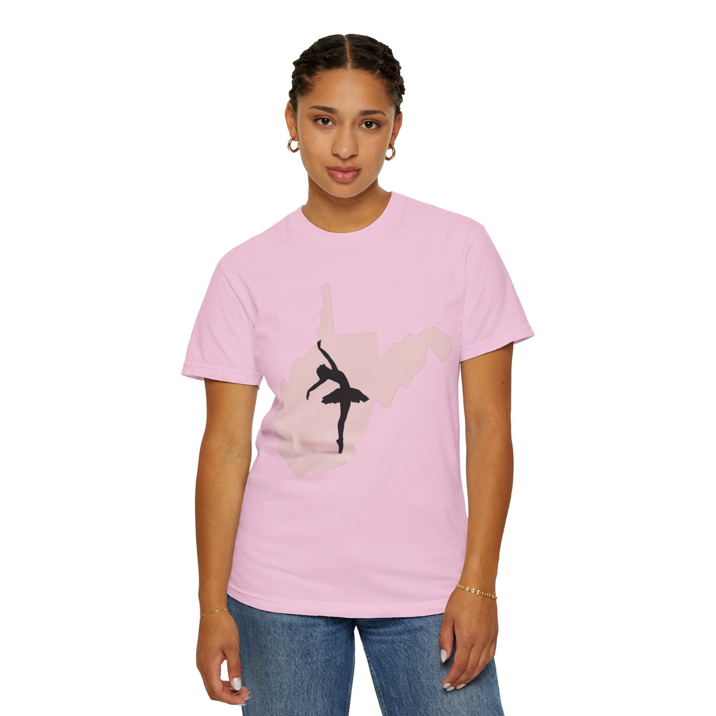 Garment-Dyed T-Shirt | WV Ballet Dancer-Nicodemus Studios