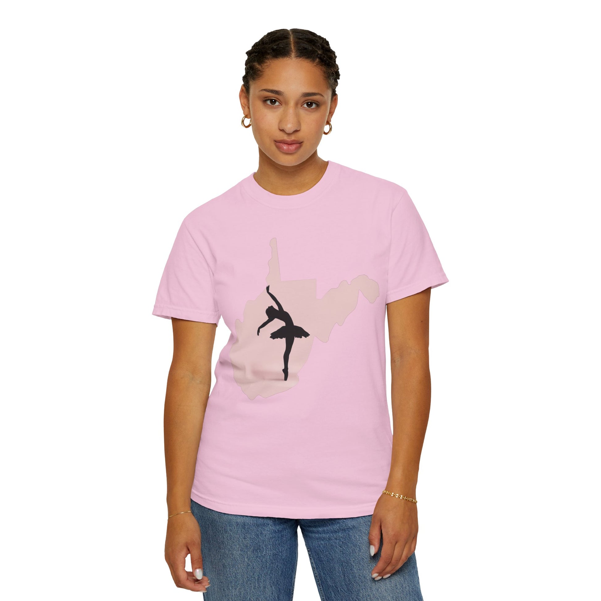 Garment-Dyed T-Shirt | WV Ballet Dancer-Nicodemus Studios