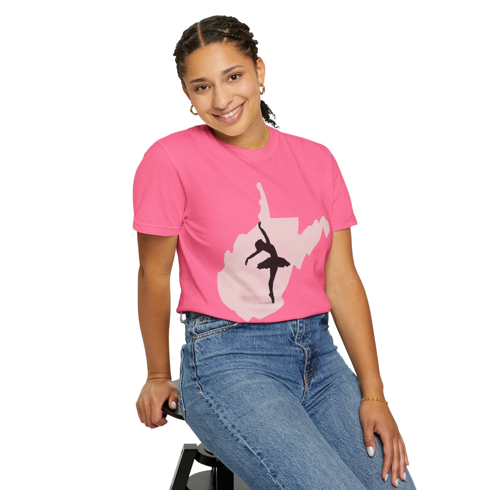 Garment-Dyed T-Shirt | WV Ballet Dancer-Nicodemus Studios