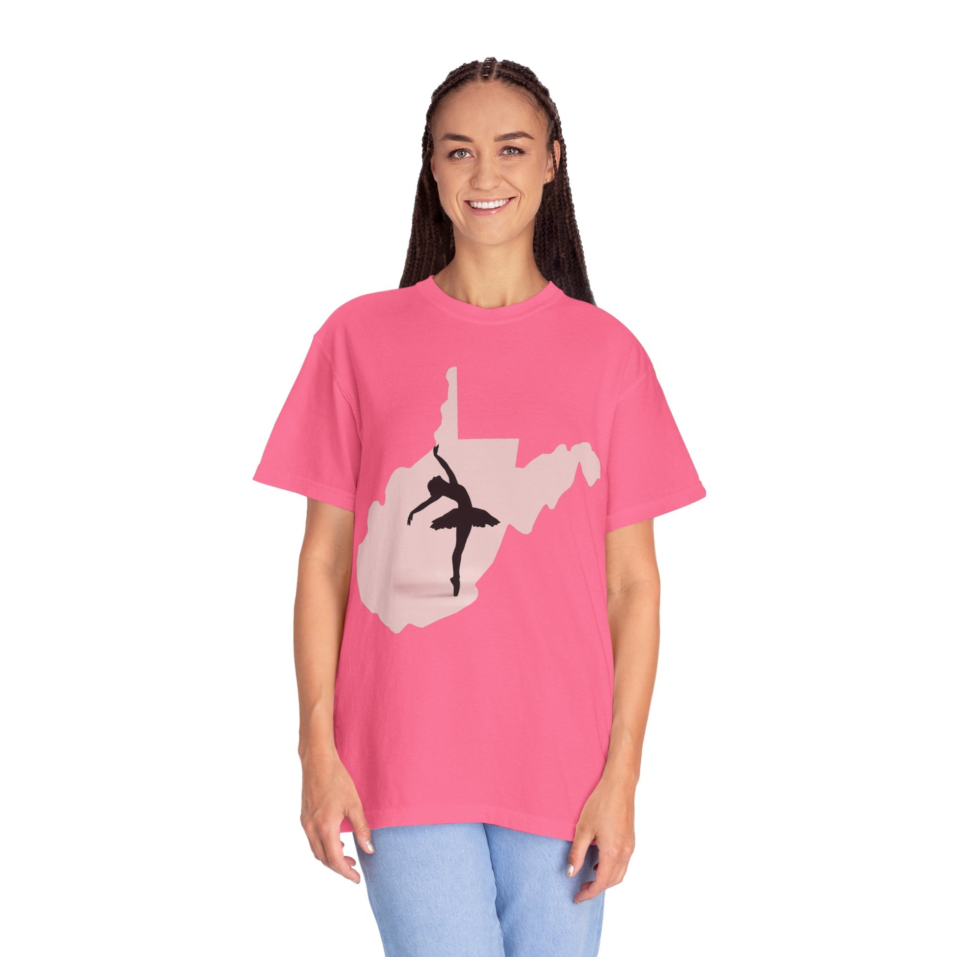 Garment-Dyed T-Shirt | WV Ballet Dancer-Nicodemus Studios