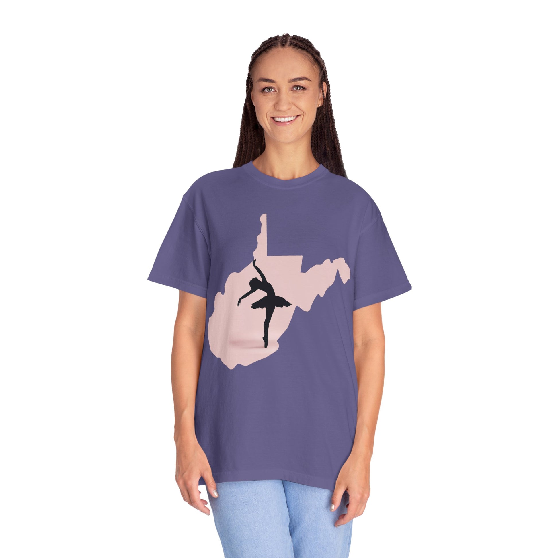 Garment-Dyed T-Shirt | WV Ballet Dancer-Nicodemus Studios