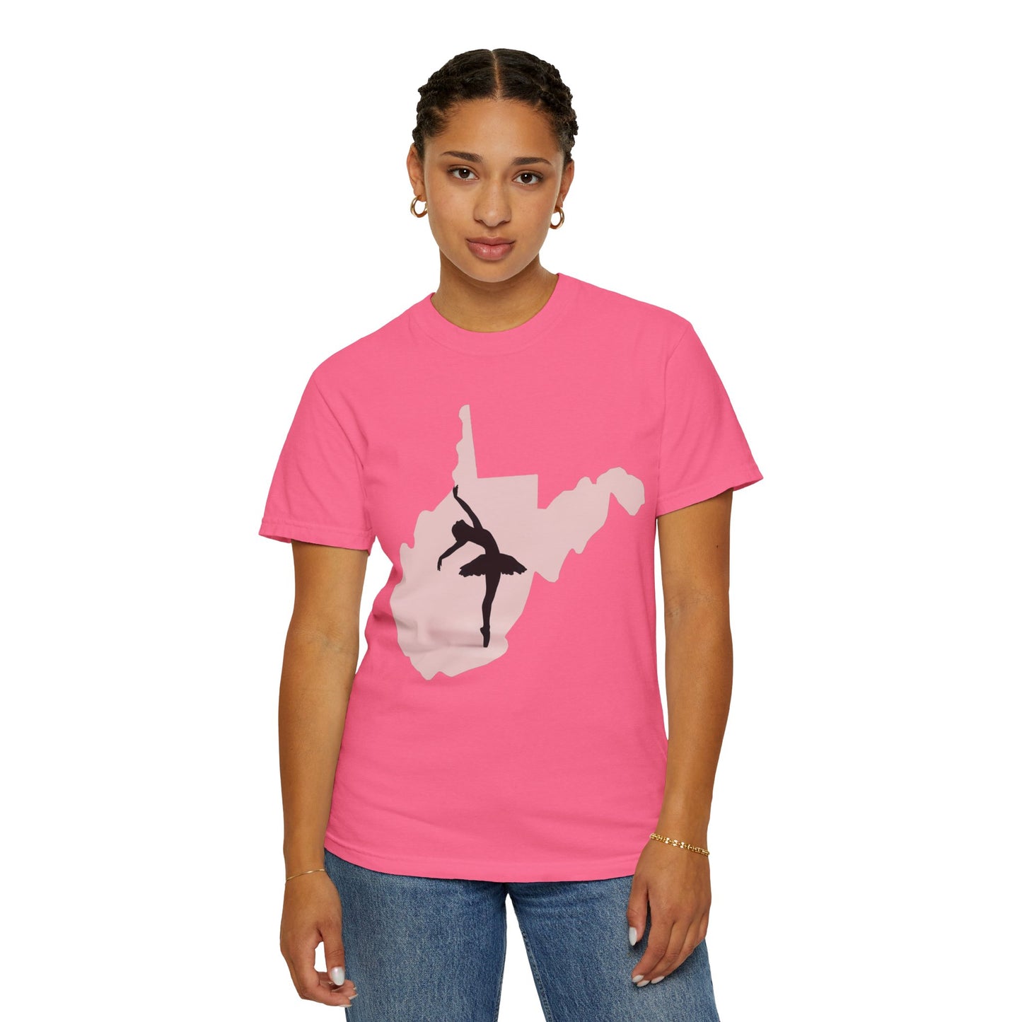 Garment-Dyed T-Shirt | WV Ballet Dancer-Nicodemus Studios