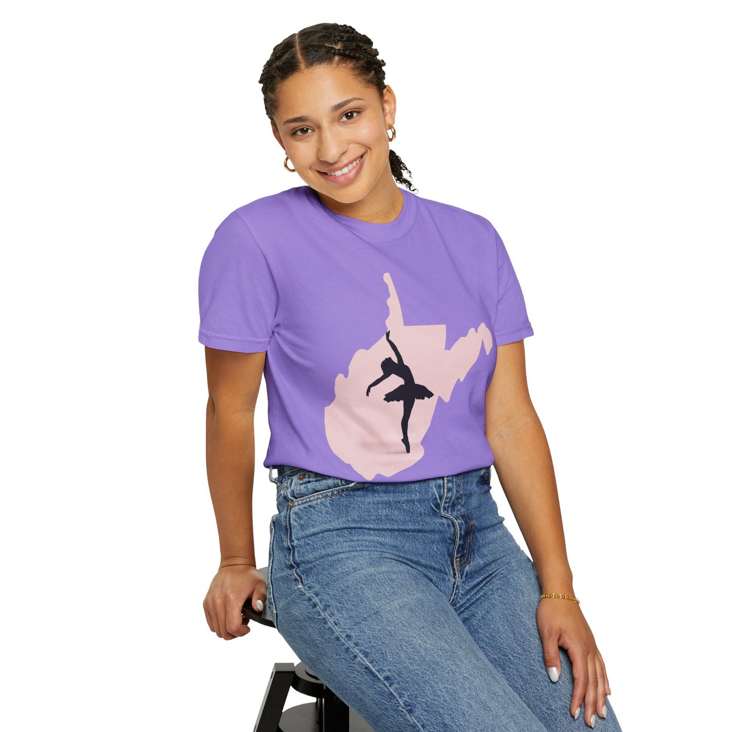 Garment-Dyed T-Shirt | WV Ballet Dancer-Nicodemus Studios