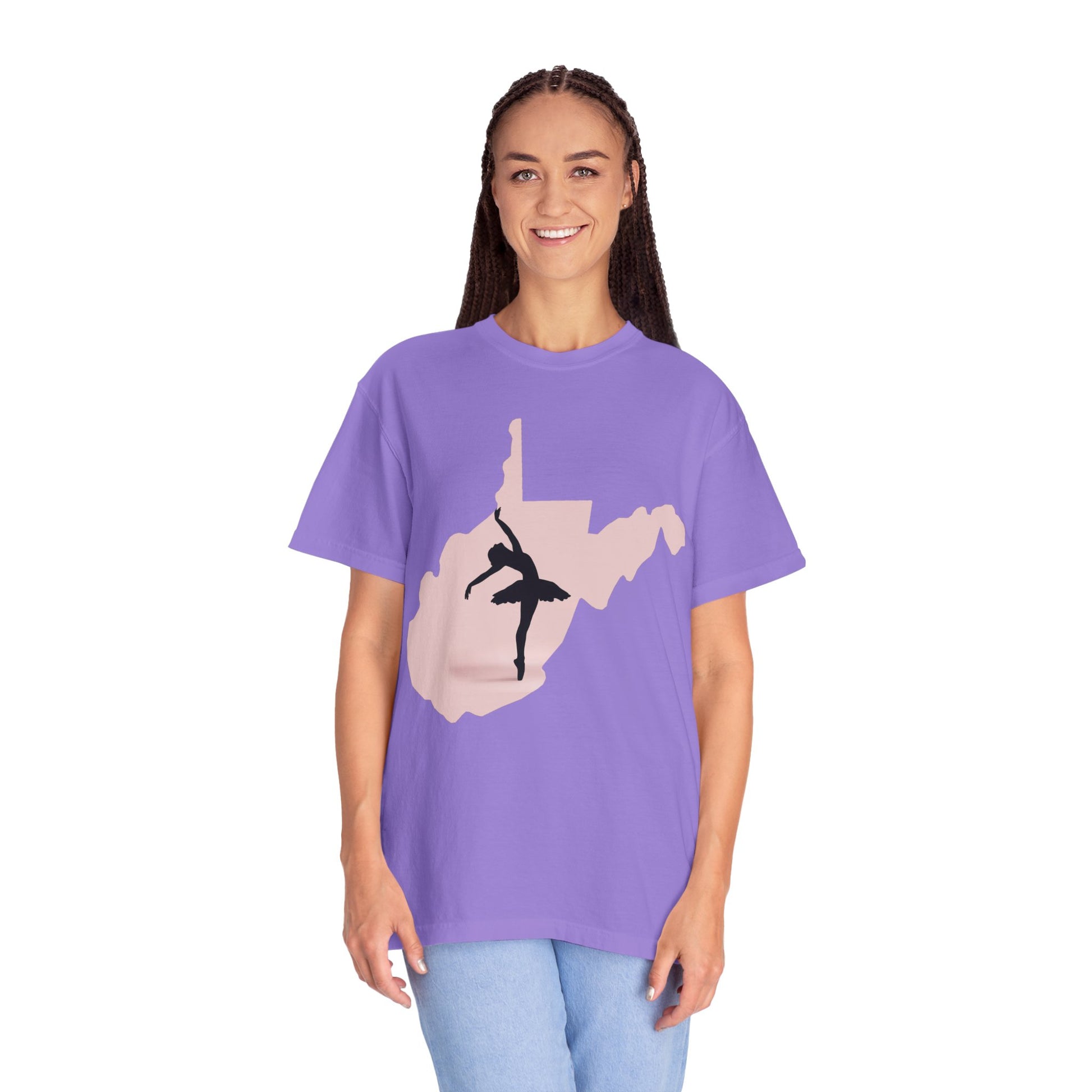 Garment-Dyed T-Shirt | WV Ballet Dancer-Nicodemus Studios