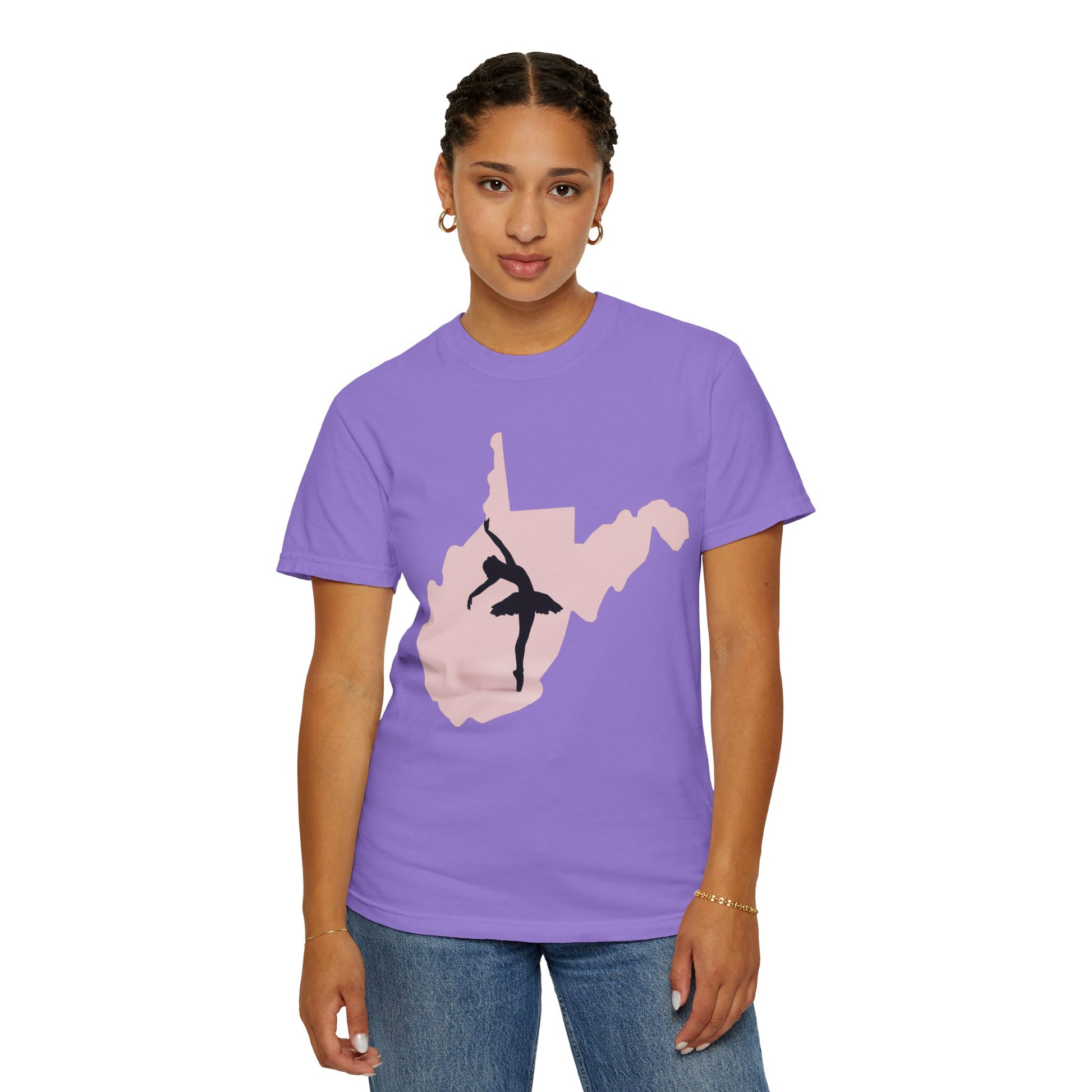 Garment-Dyed T-Shirt | WV Ballet Dancer-Nicodemus Studios