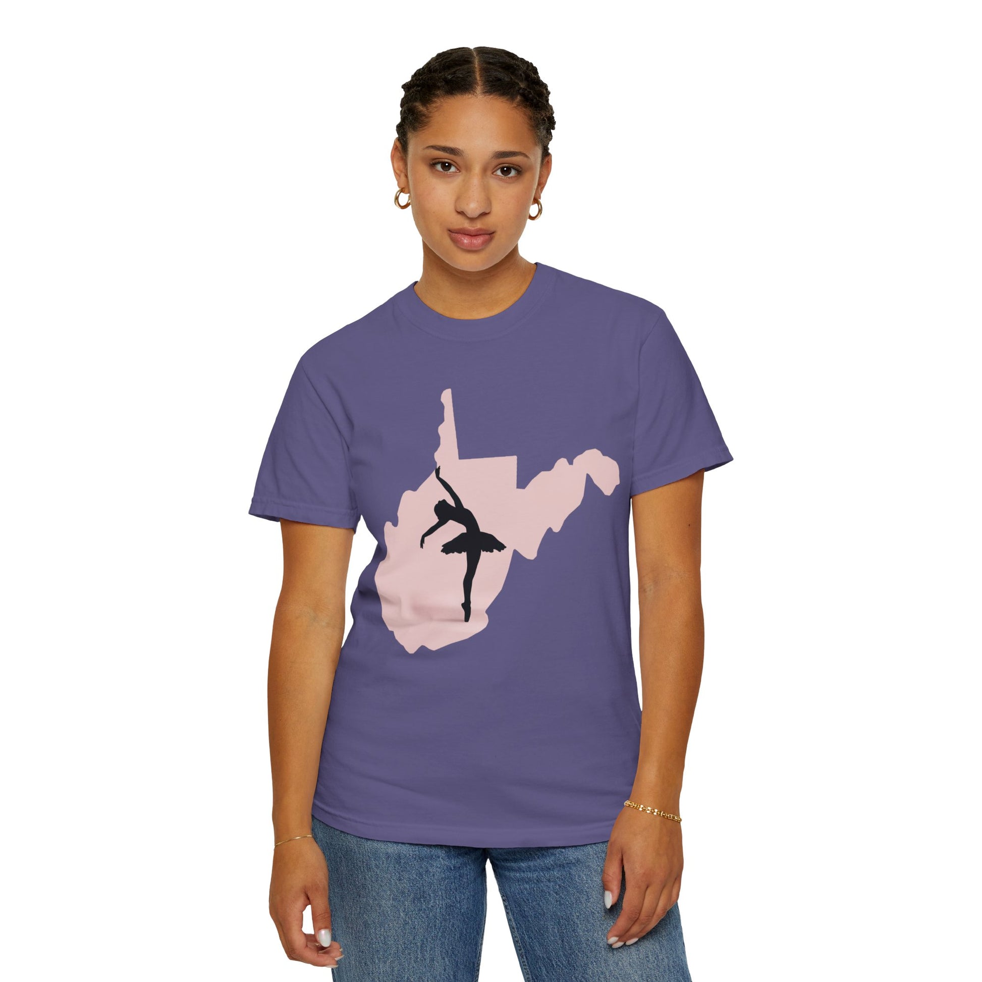 Garment-Dyed T-Shirt | WV Ballet Dancer-Nicodemus Studios