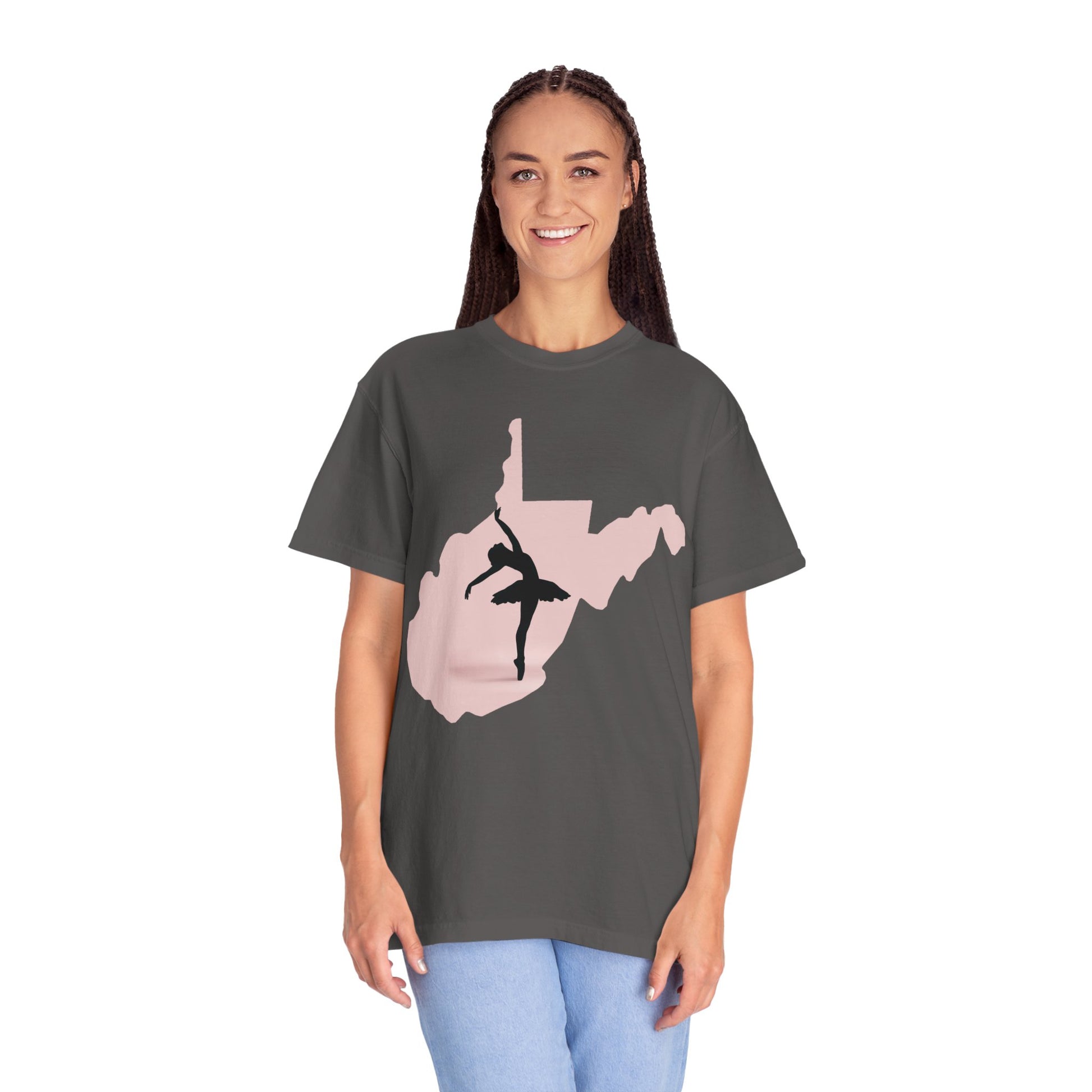Garment-Dyed T-Shirt | WV Ballet Dancer-Nicodemus Studios