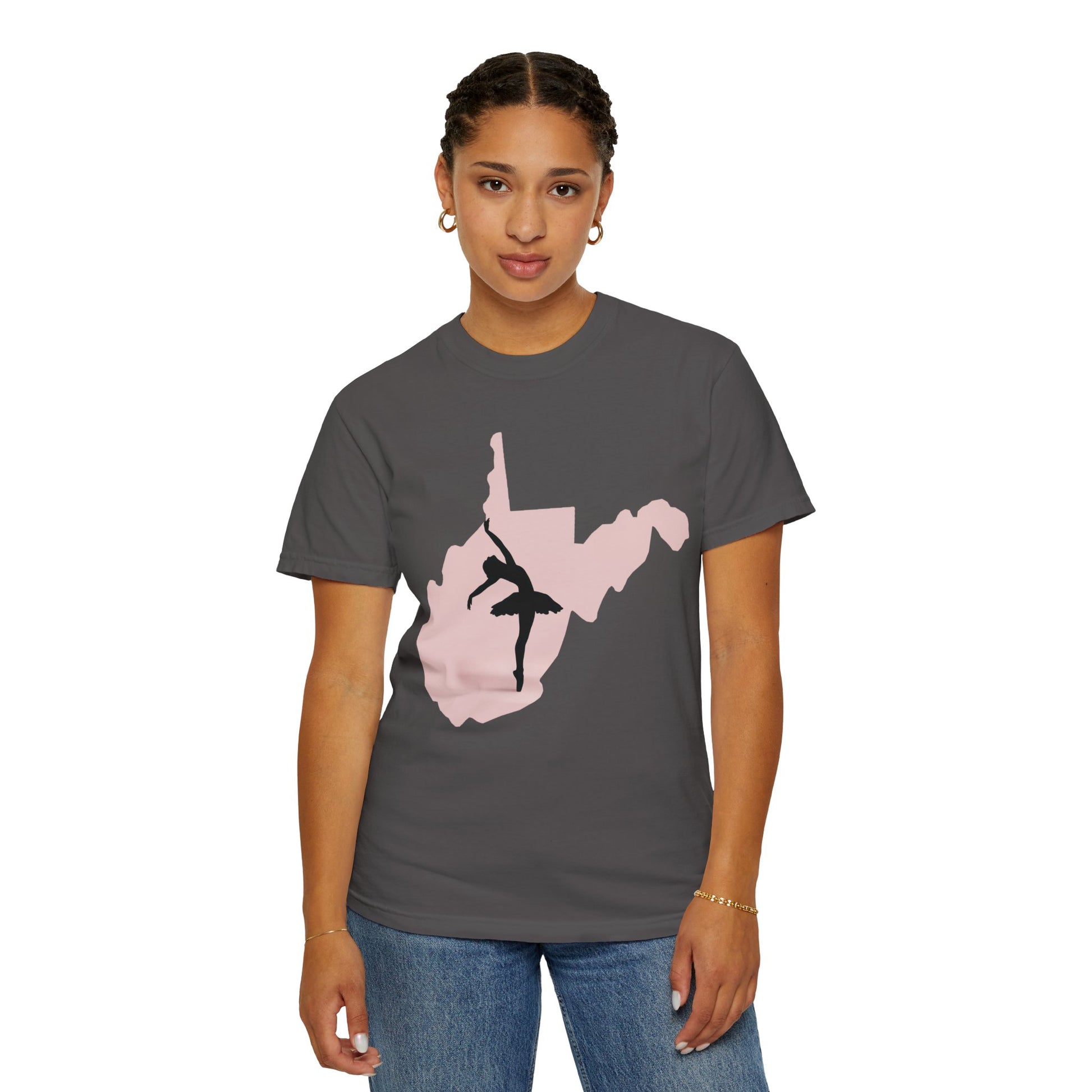 Garment-Dyed T-Shirt | WV Ballet Dancer-Nicodemus Studios