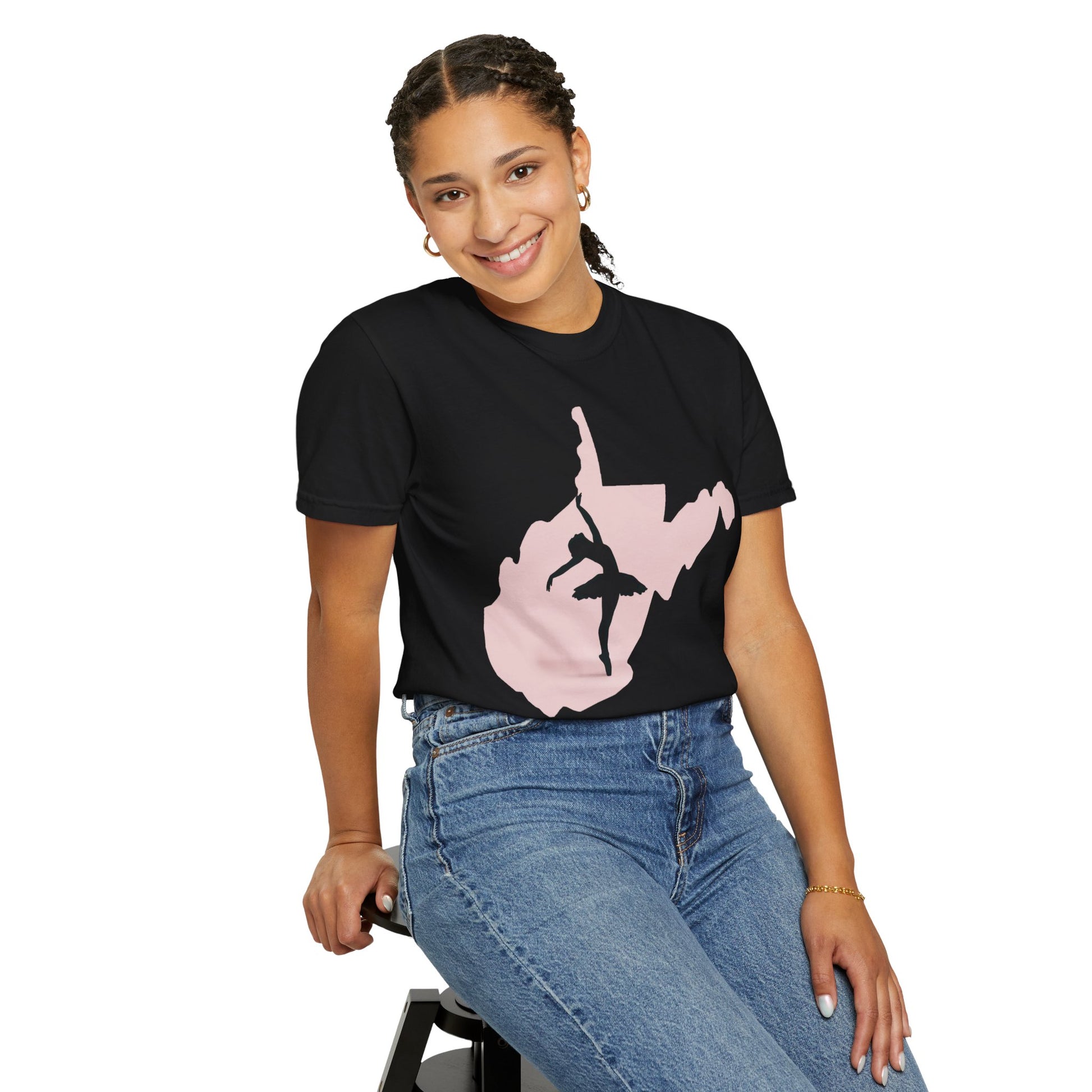 Garment-Dyed T-Shirt | WV Ballet Dancer-Nicodemus Studios