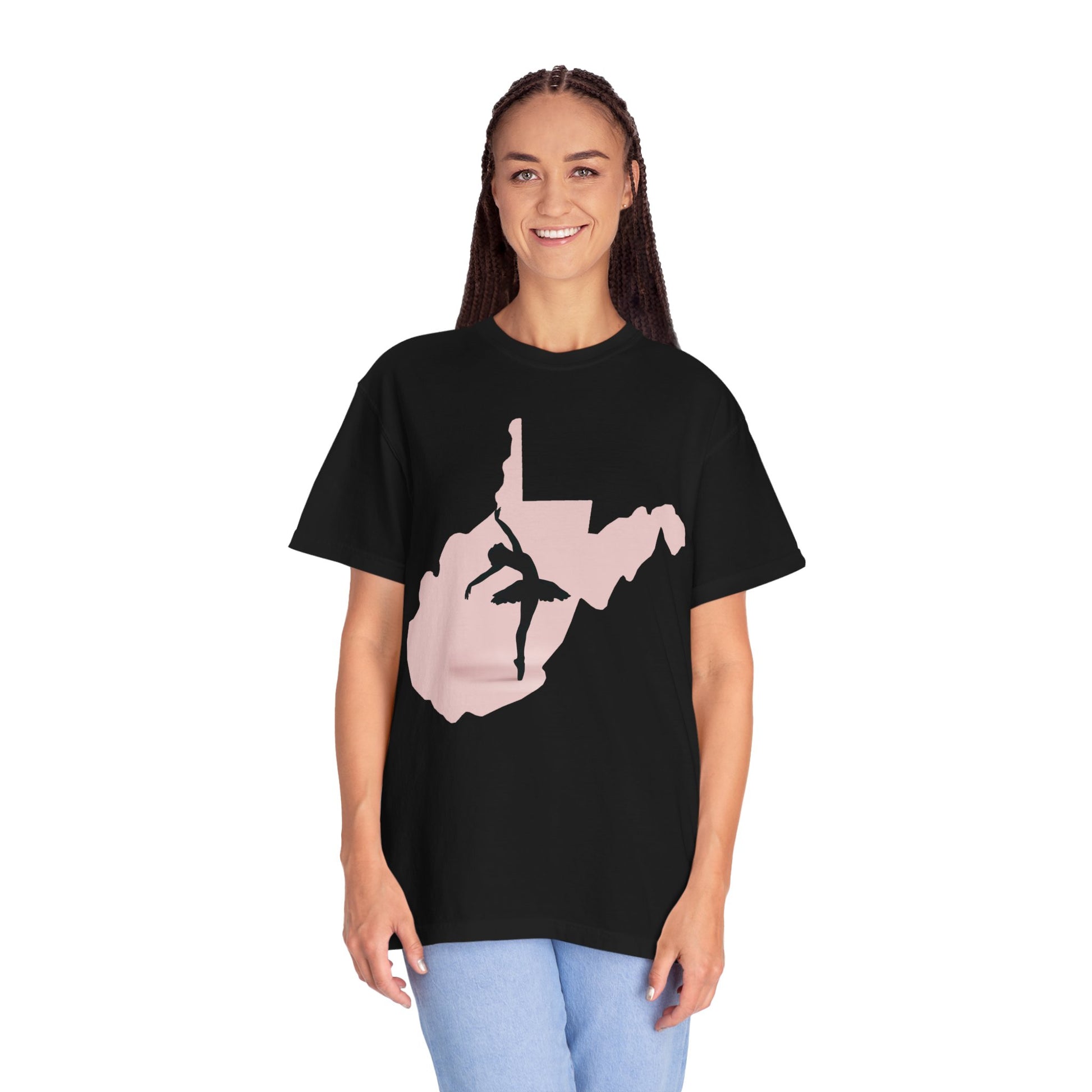 Garment-Dyed T-Shirt | WV Ballet Dancer-Nicodemus Studios