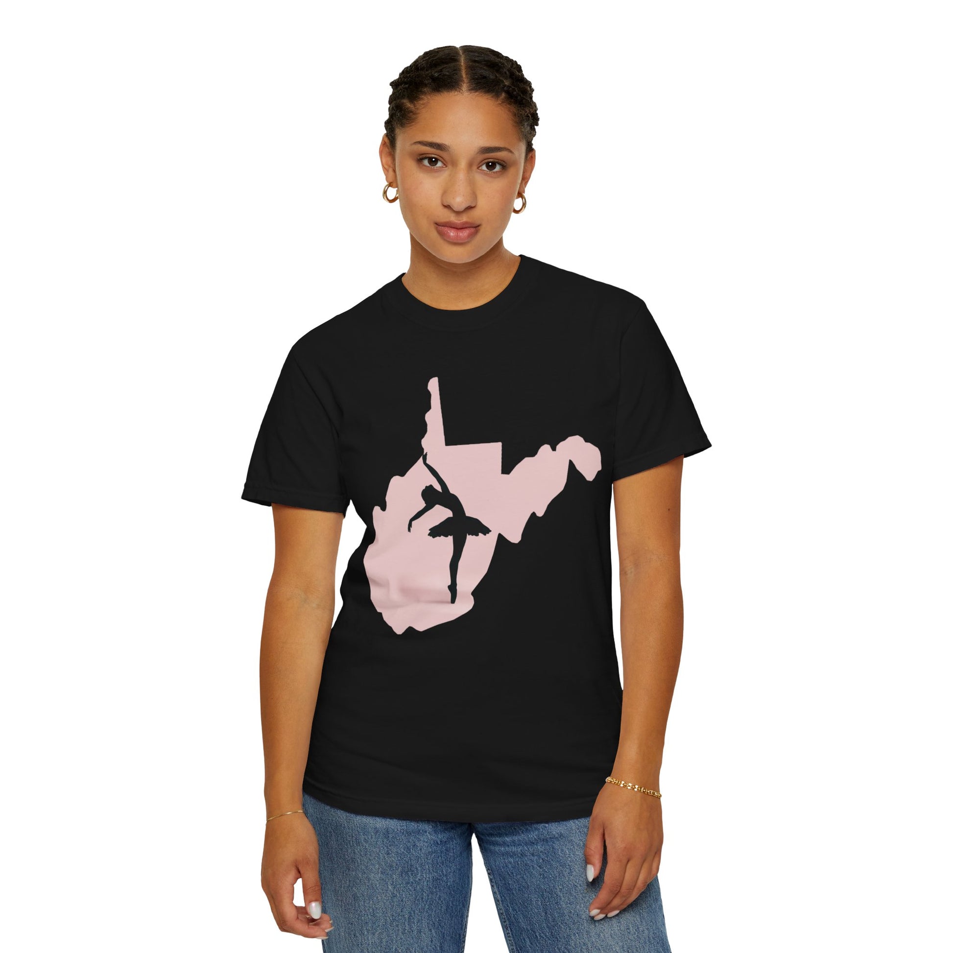 Garment-Dyed T-Shirt | WV Ballet Dancer-Nicodemus Studios