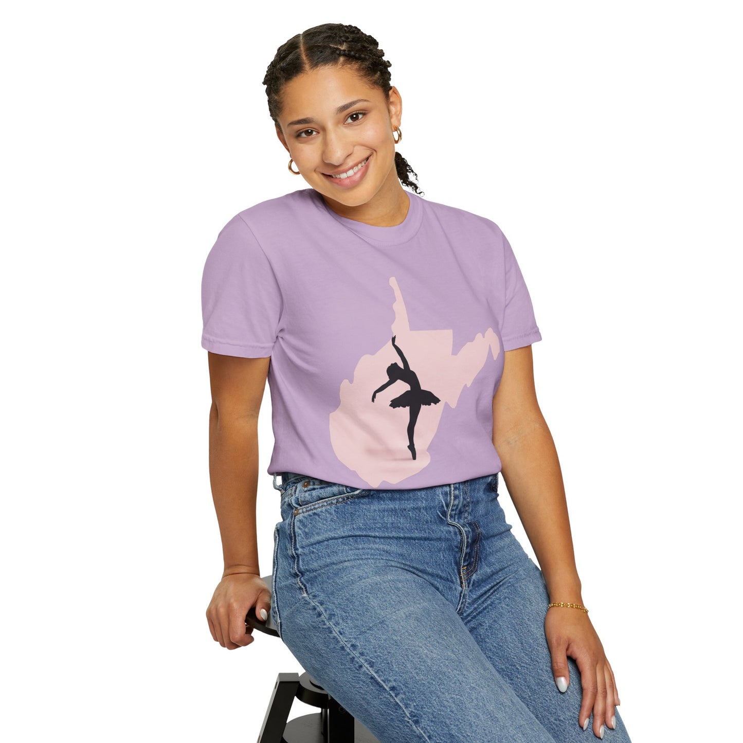 Garment-Dyed T-Shirt | WV Ballet Dancer-Nicodemus Studios