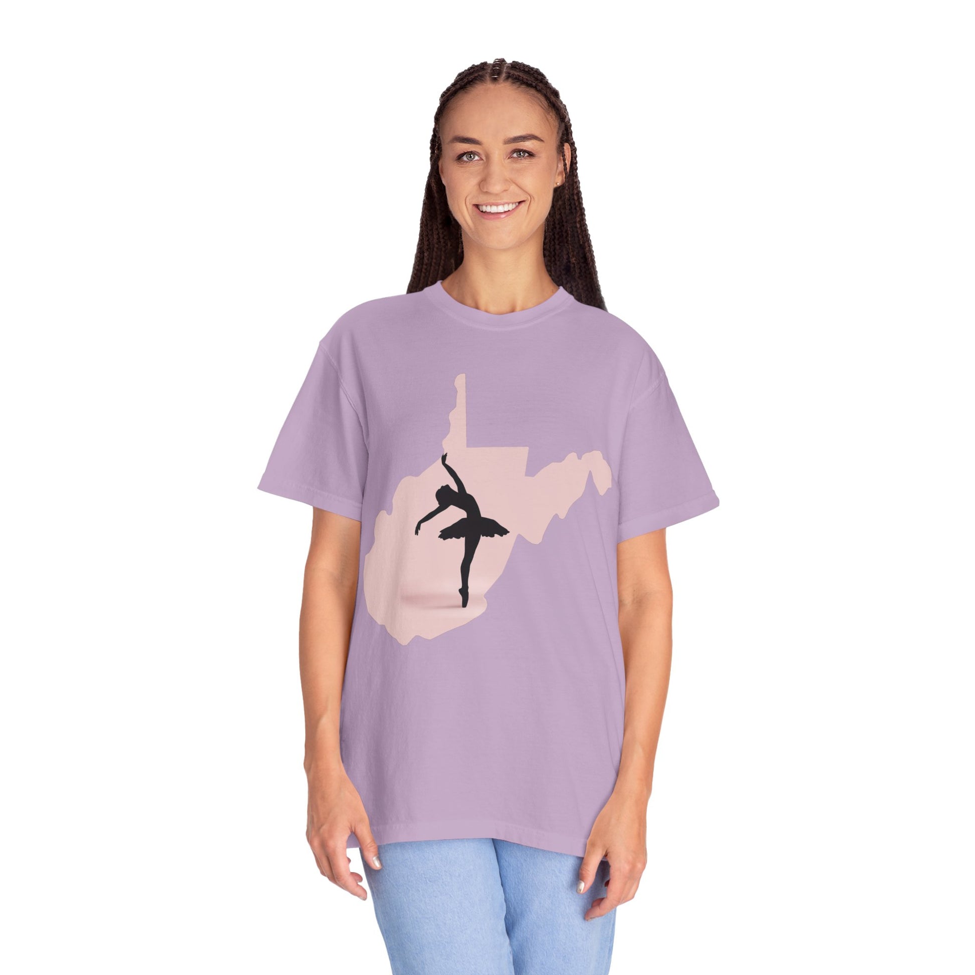 Garment-Dyed T-Shirt | WV Ballet Dancer-Nicodemus Studios