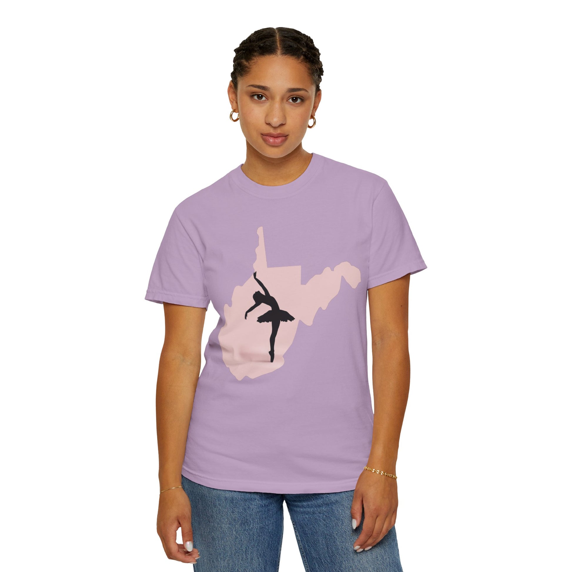 Garment-Dyed T-Shirt | WV Ballet Dancer-Nicodemus Studios