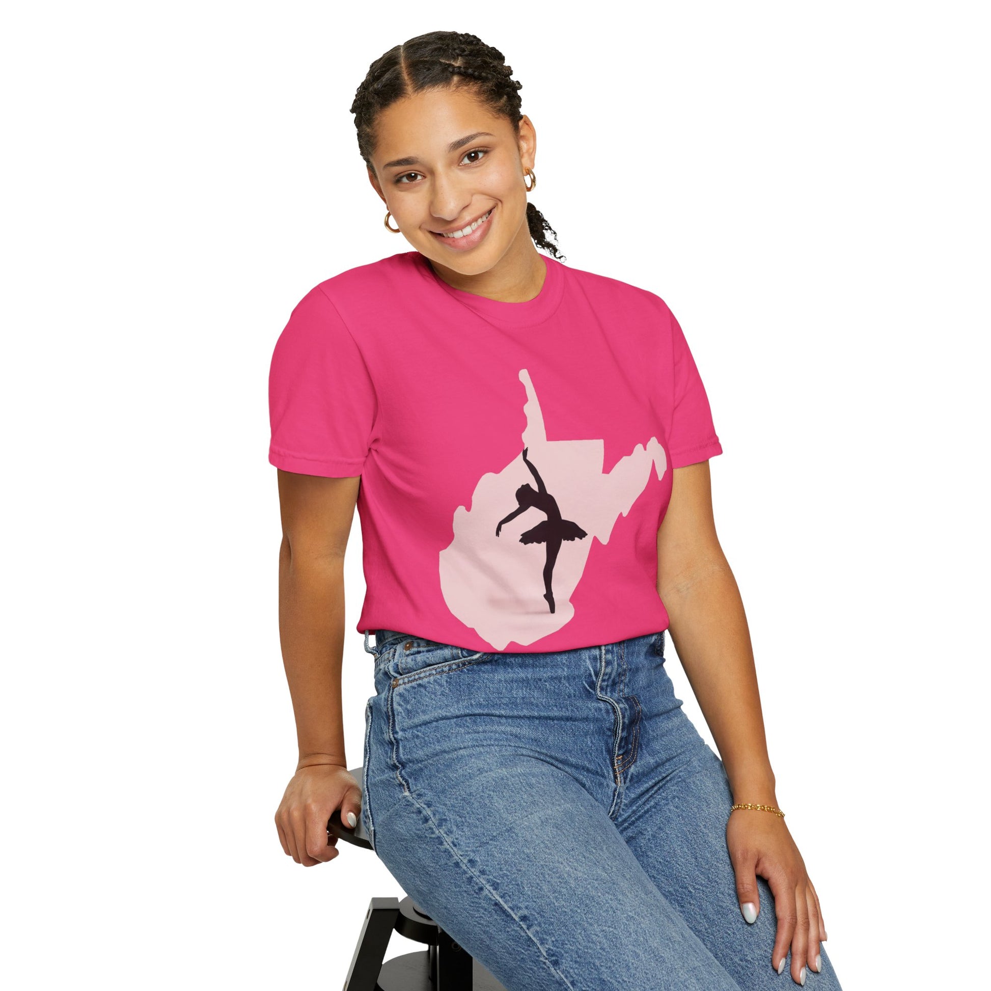Garment-Dyed T-Shirt | WV Ballet Dancer-Nicodemus Studios