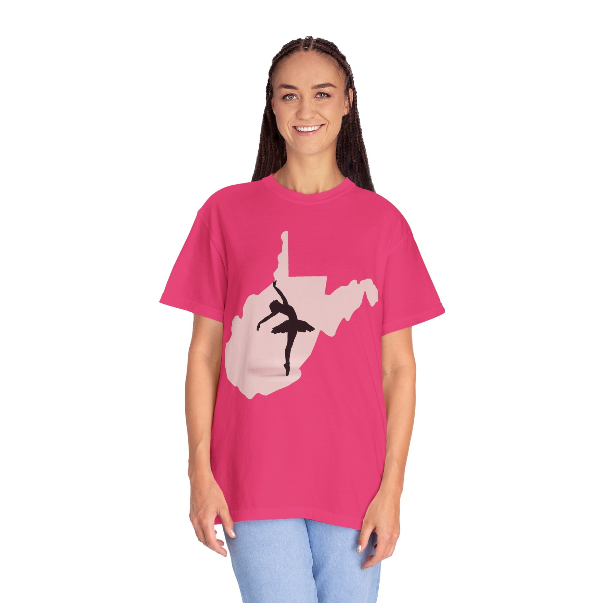 Garment-Dyed T-Shirt | WV Ballet Dancer-Nicodemus Studios