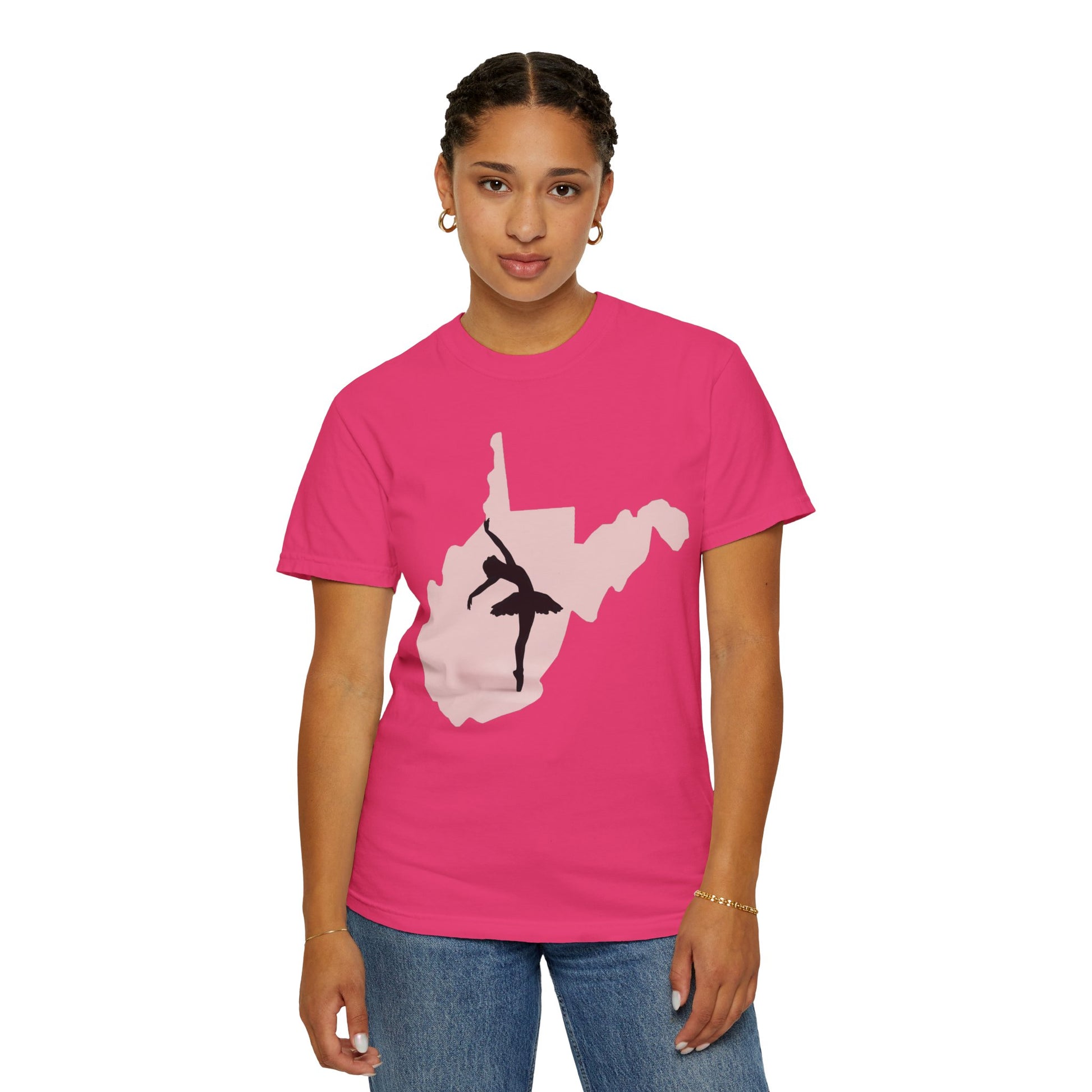Garment-Dyed T-Shirt | WV Ballet Dancer-Nicodemus Studios