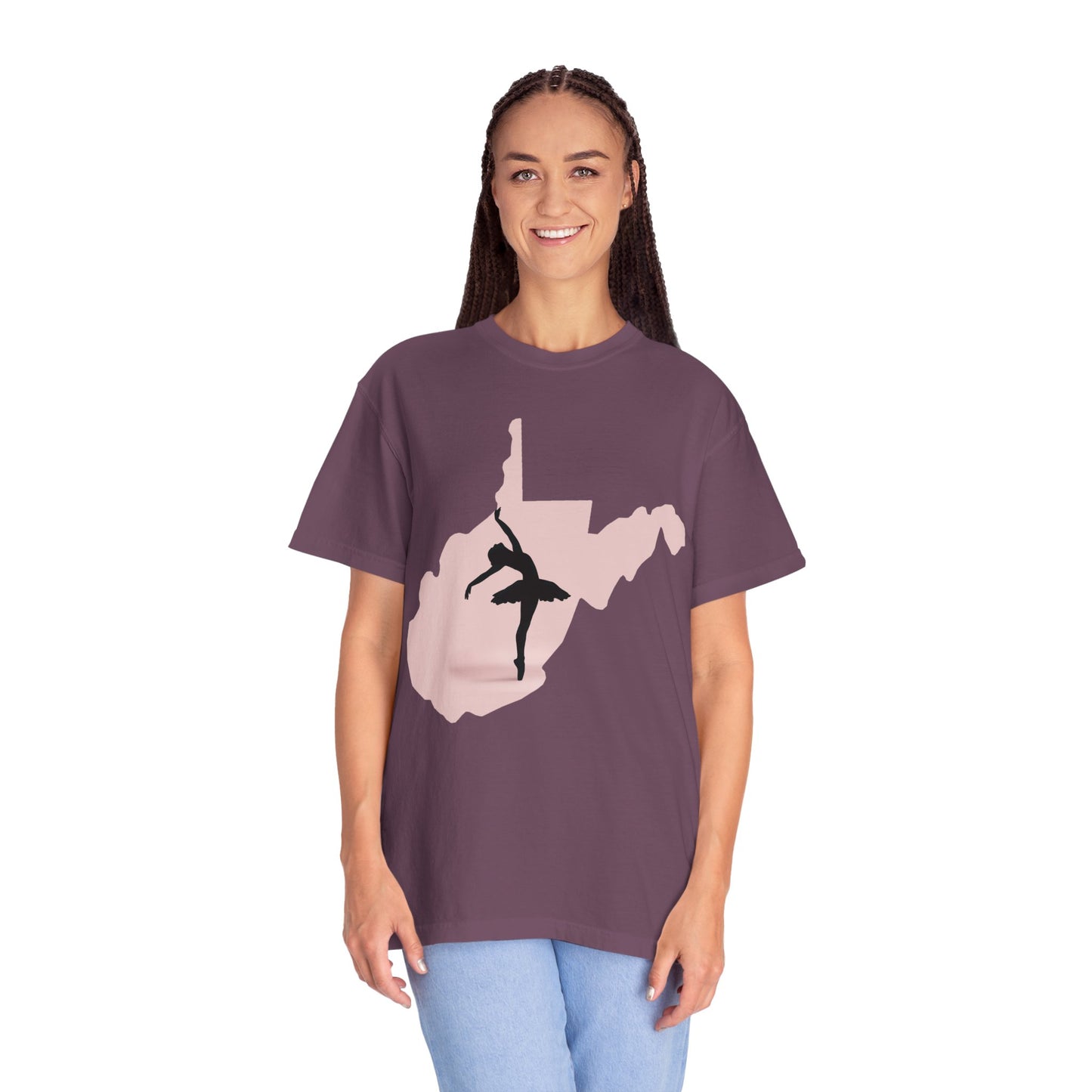 Garment-Dyed T-Shirt | WV Ballet Dancer-Nicodemus Studios