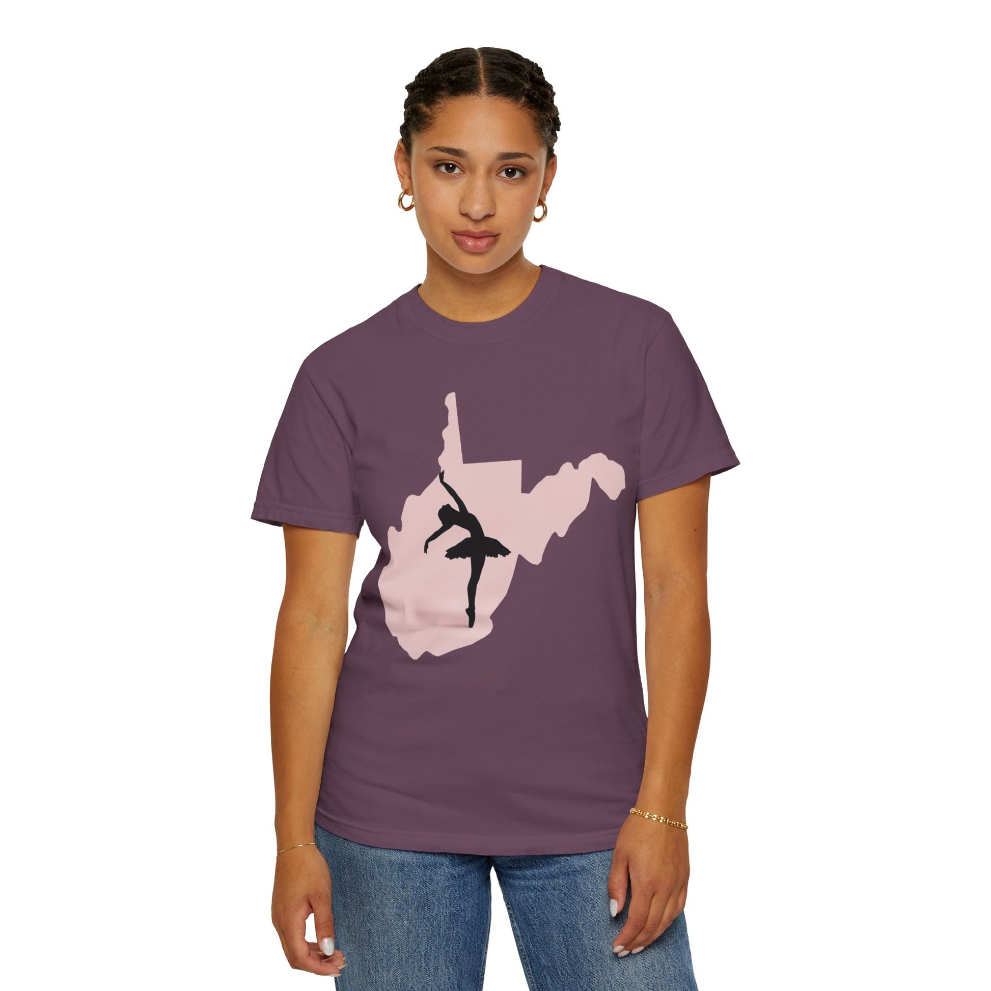 Garment-Dyed T-Shirt | WV Ballet Dancer-Nicodemus Studios