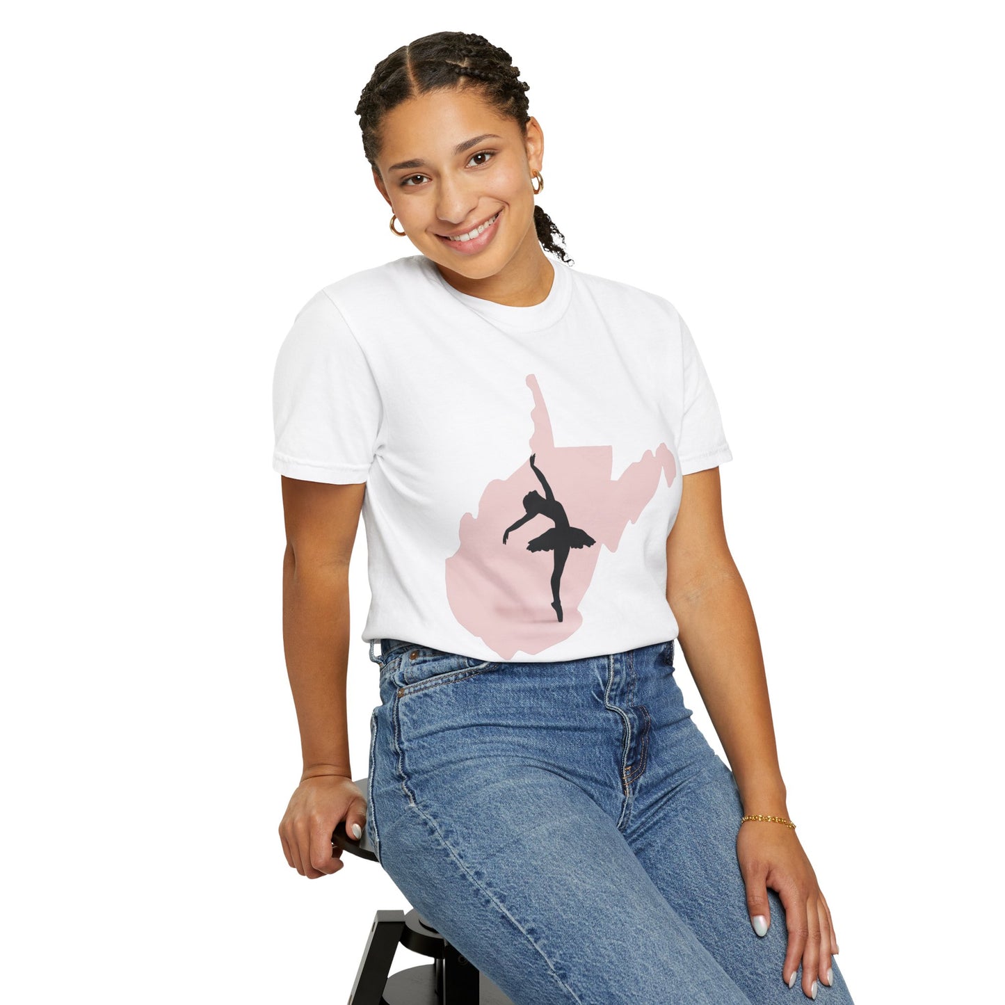 Garment-Dyed T-Shirt | WV Ballet Dancer-Nicodemus Studios
