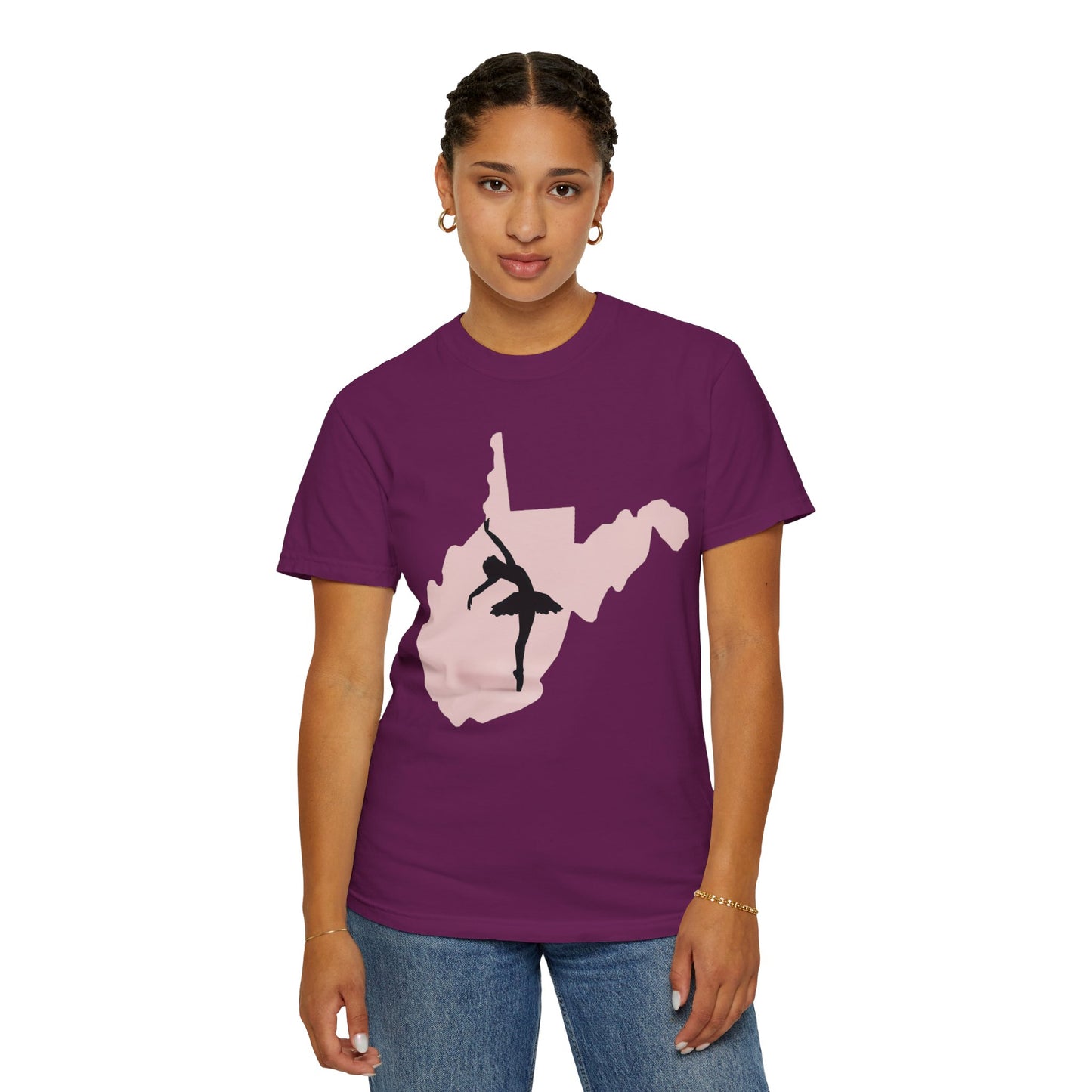 Garment-Dyed T-Shirt | WV Ballet Dancer-Nicodemus Studios