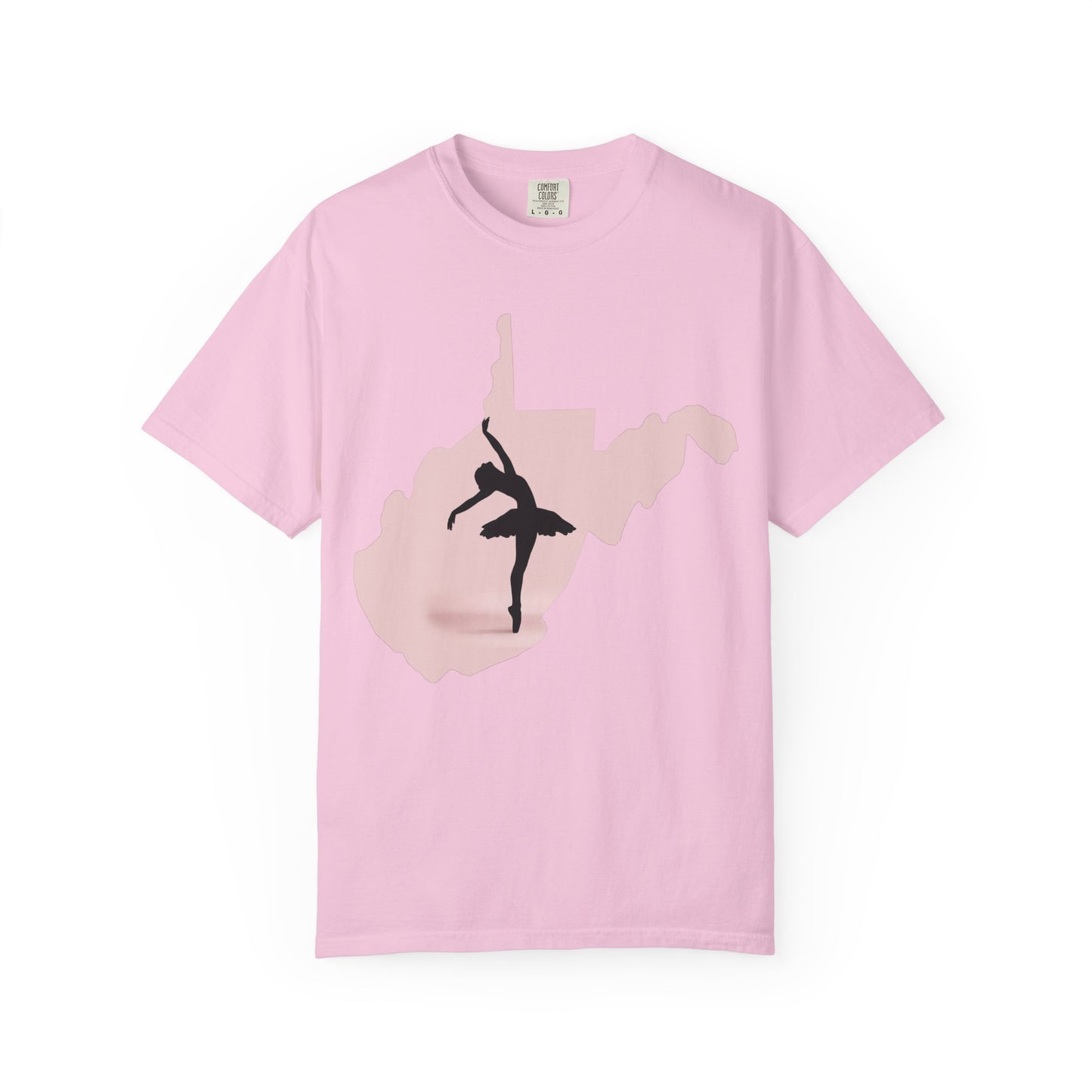 Garment-Dyed T-Shirt | WV Ballet Dancer-Blossom-S-Nicodemus Studios