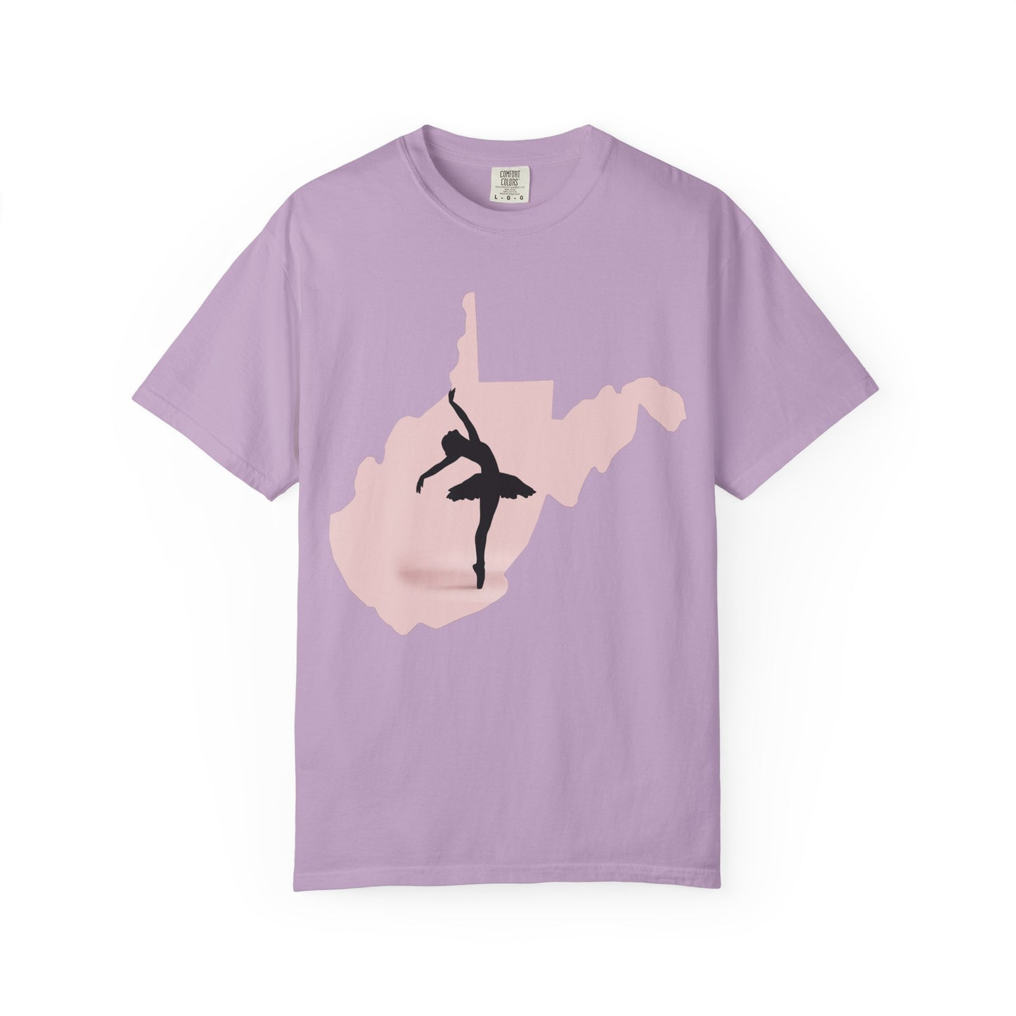 Garment-Dyed T-Shirt | WV Ballet Dancer-Orchid-S-Nicodemus Studios