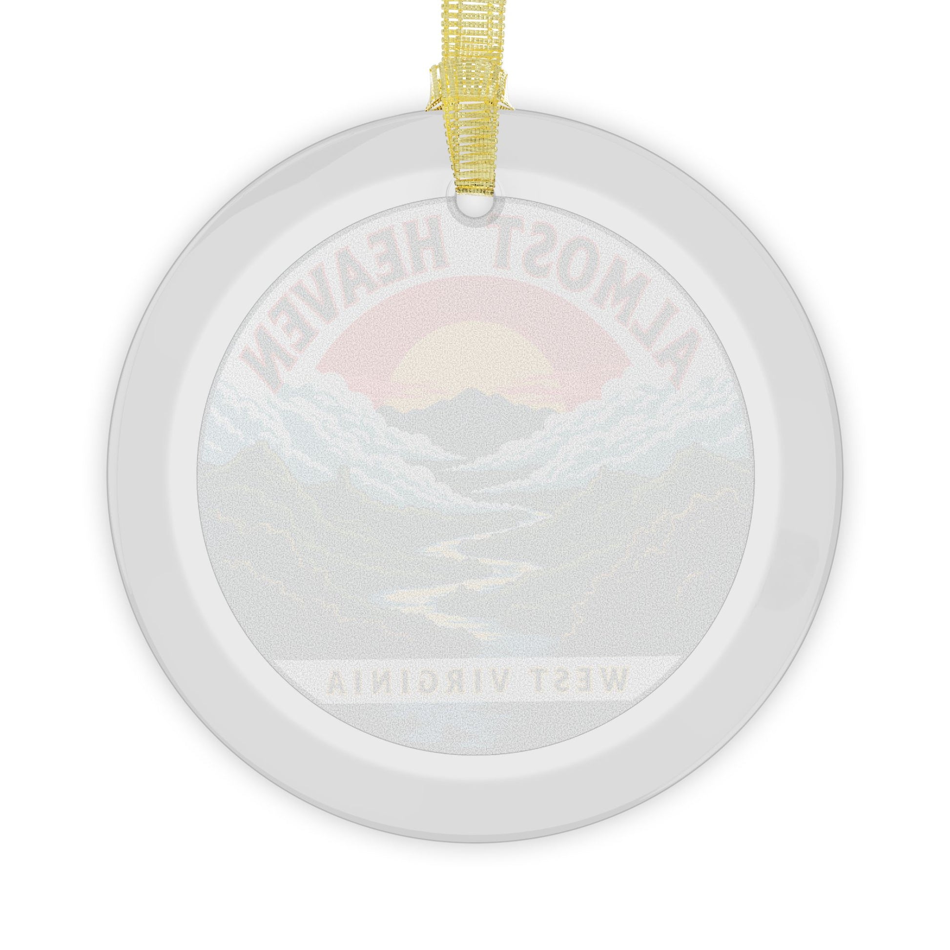 Glass Holiday Ornaments | "Almost Heaven West Virginia"-Nicodemus Studios