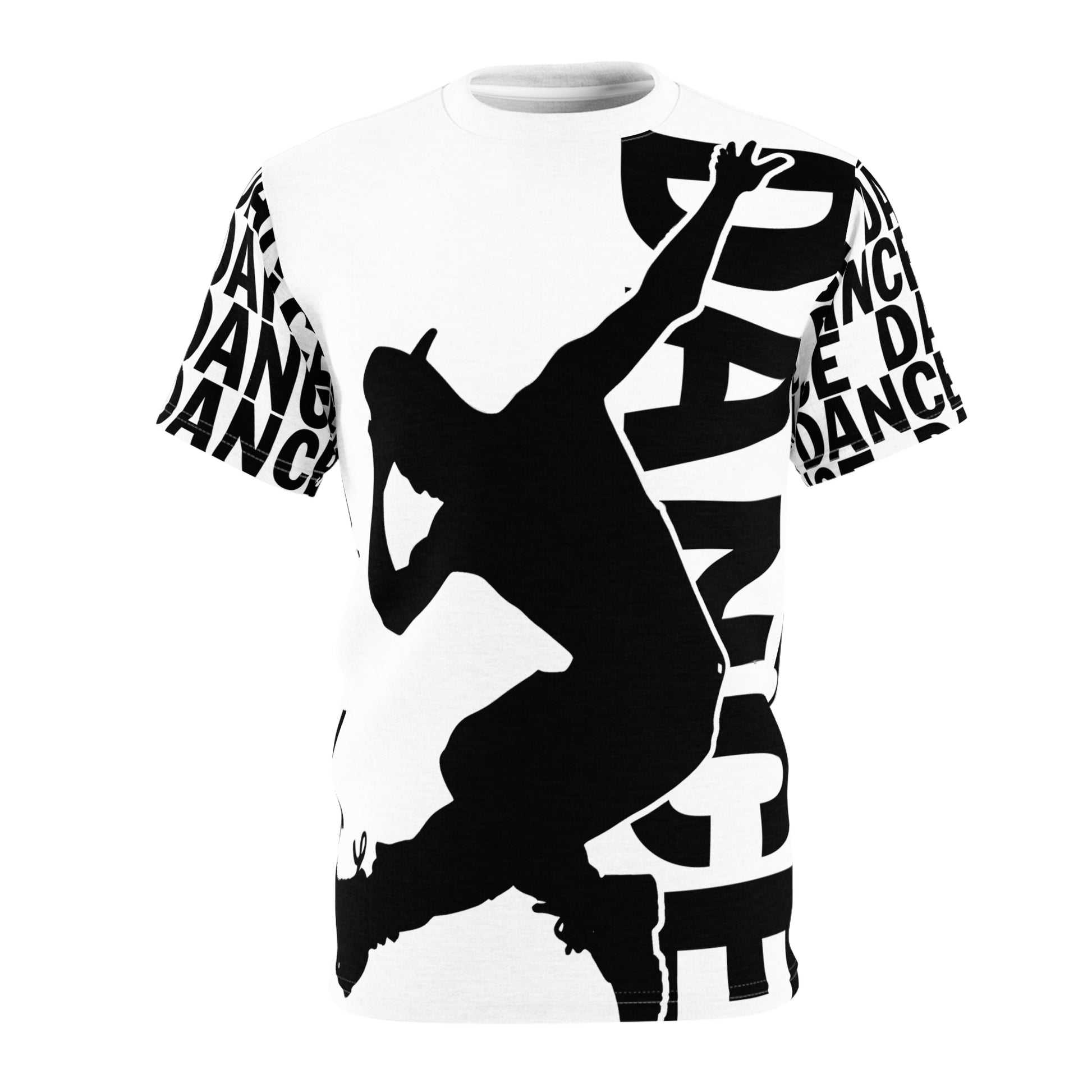 Graphic Unisex Tee Shirt | Hiphop DANCE-White stitching-6 oz.-S-Nicodemus Studios