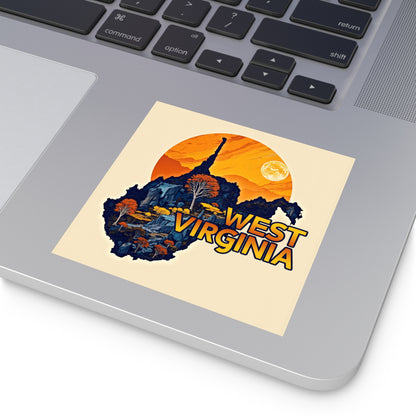 "Indoor/Outdoor sticker | Blue Ridge Heritage-Nicodemus Studios