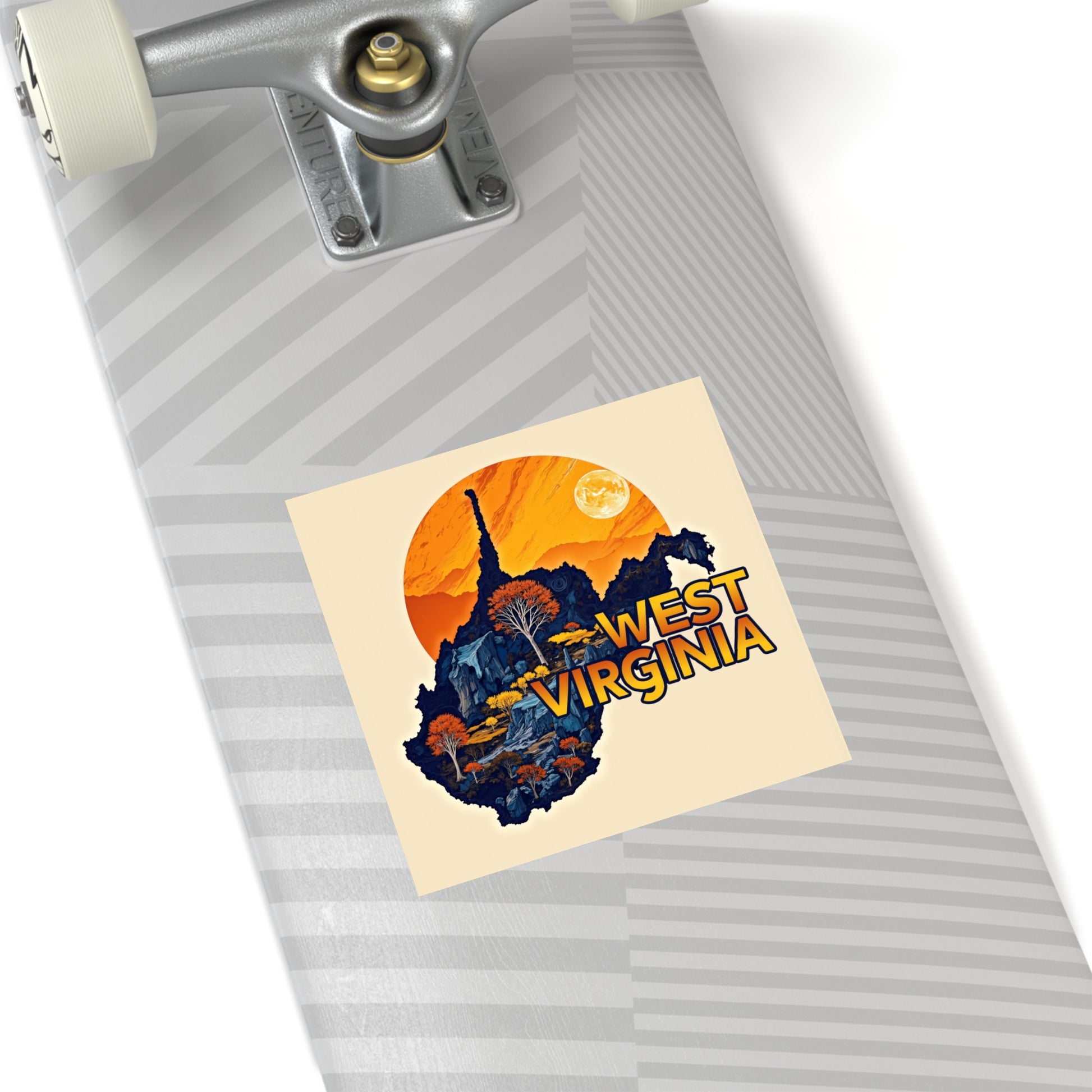 "Indoor/Outdoor sticker | Blue Ridge Heritage-Nicodemus Studios