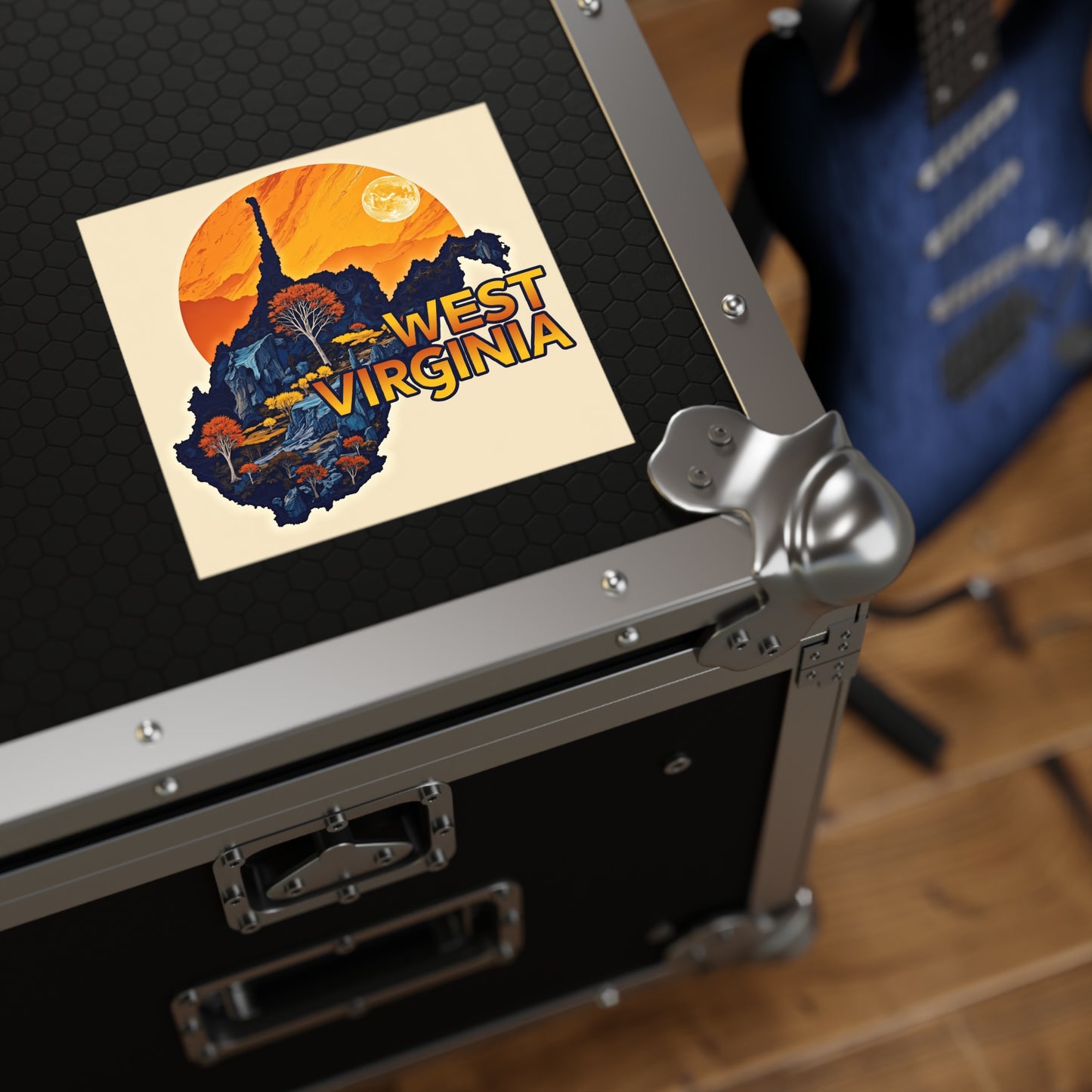 "Indoor/Outdoor sticker | Blue Ridge Heritage-Nicodemus Studios