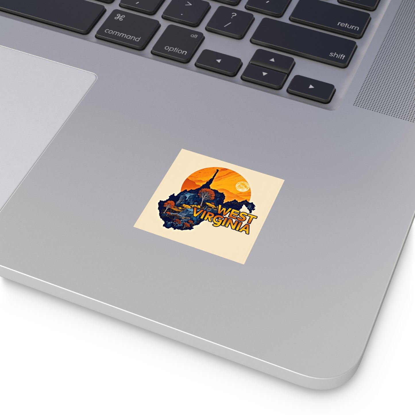"Indoor/Outdoor sticker | Blue Ridge Heritage-Nicodemus Studios