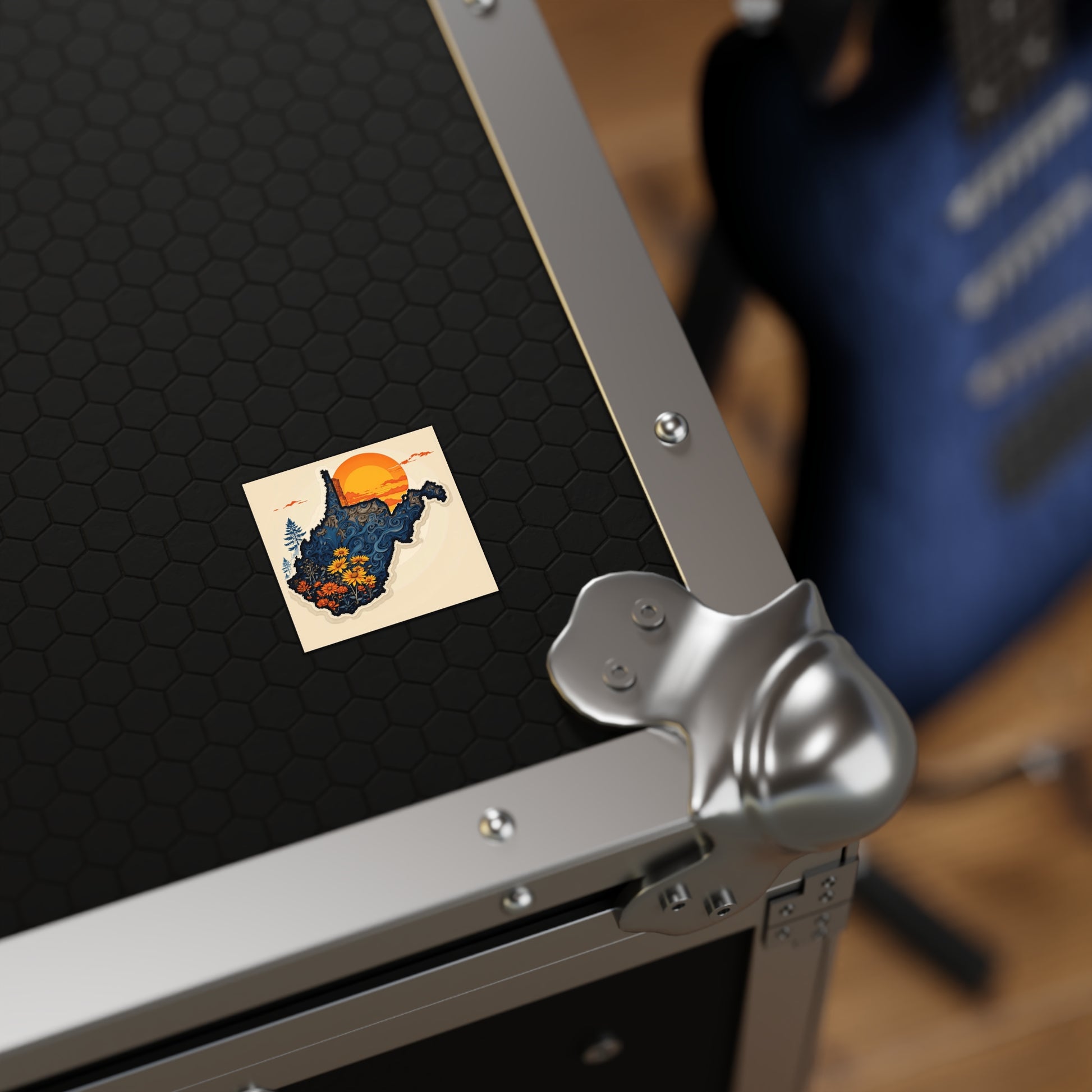 "Indoor/Outdoor sticker | Wildflower Winds-Nicodemus Studios