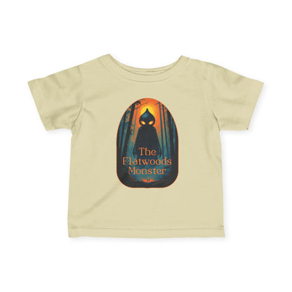 Infant Baby Tee | Flatwoods Monster-Natural-6M-Nicodemus Studios