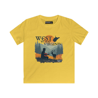 Kids Tee | "West By God Virginia" by Nicodemus Studios-XS-Daisy-Nicodemus Studios