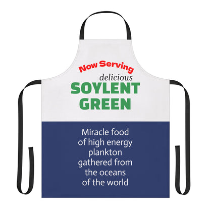 Kitchen Apron | Soylent Green Parody-One size-Black-Nicodemus Studios